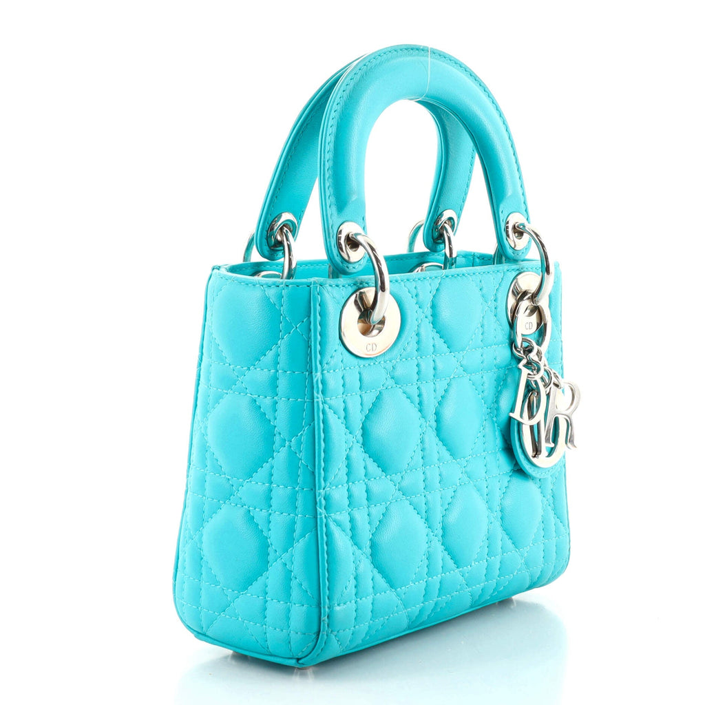 Lady Dior Bag Cannage Quilt Lambskin Mini