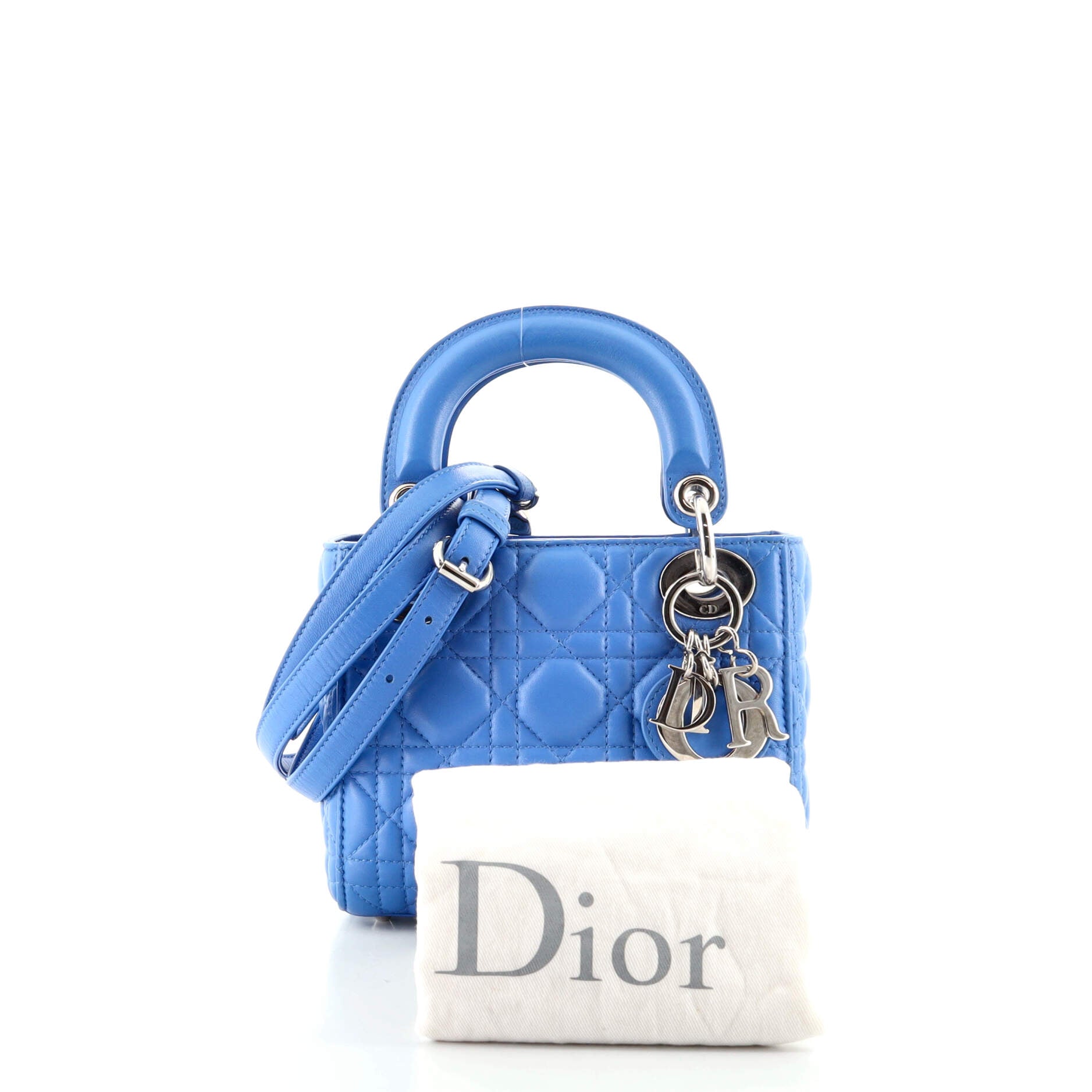 Lady Dior Bag Cannage Quilt Lambskin Mini