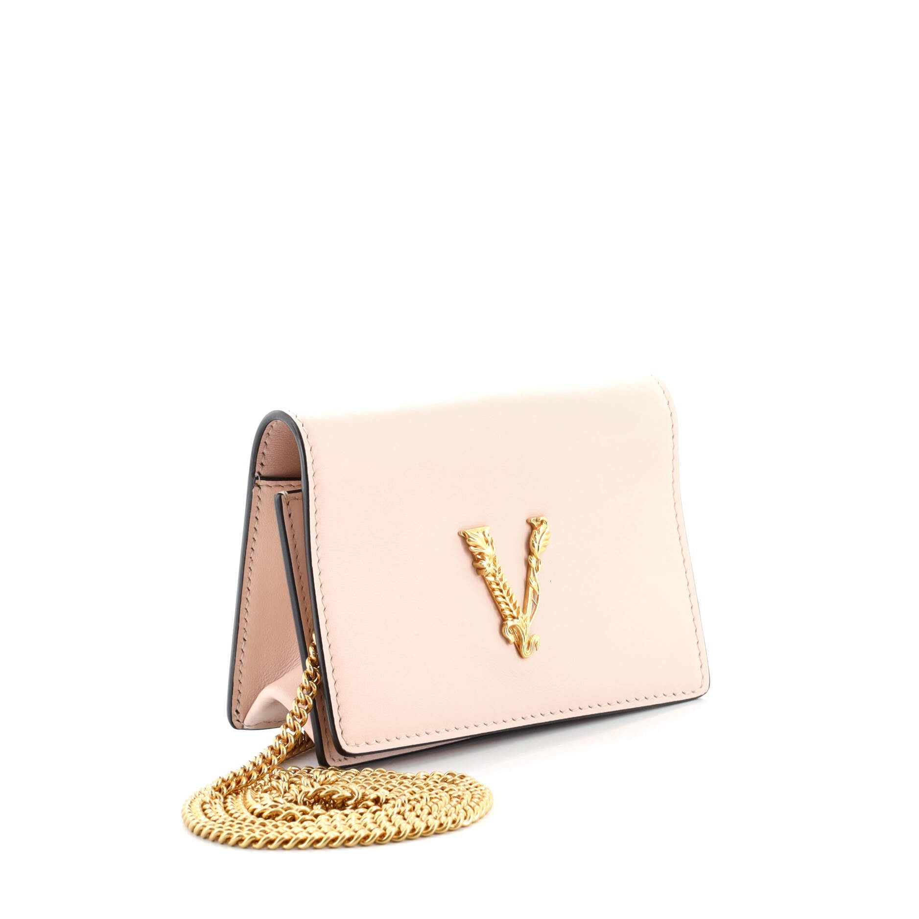 Virtus Chain Wallet Leather Mini