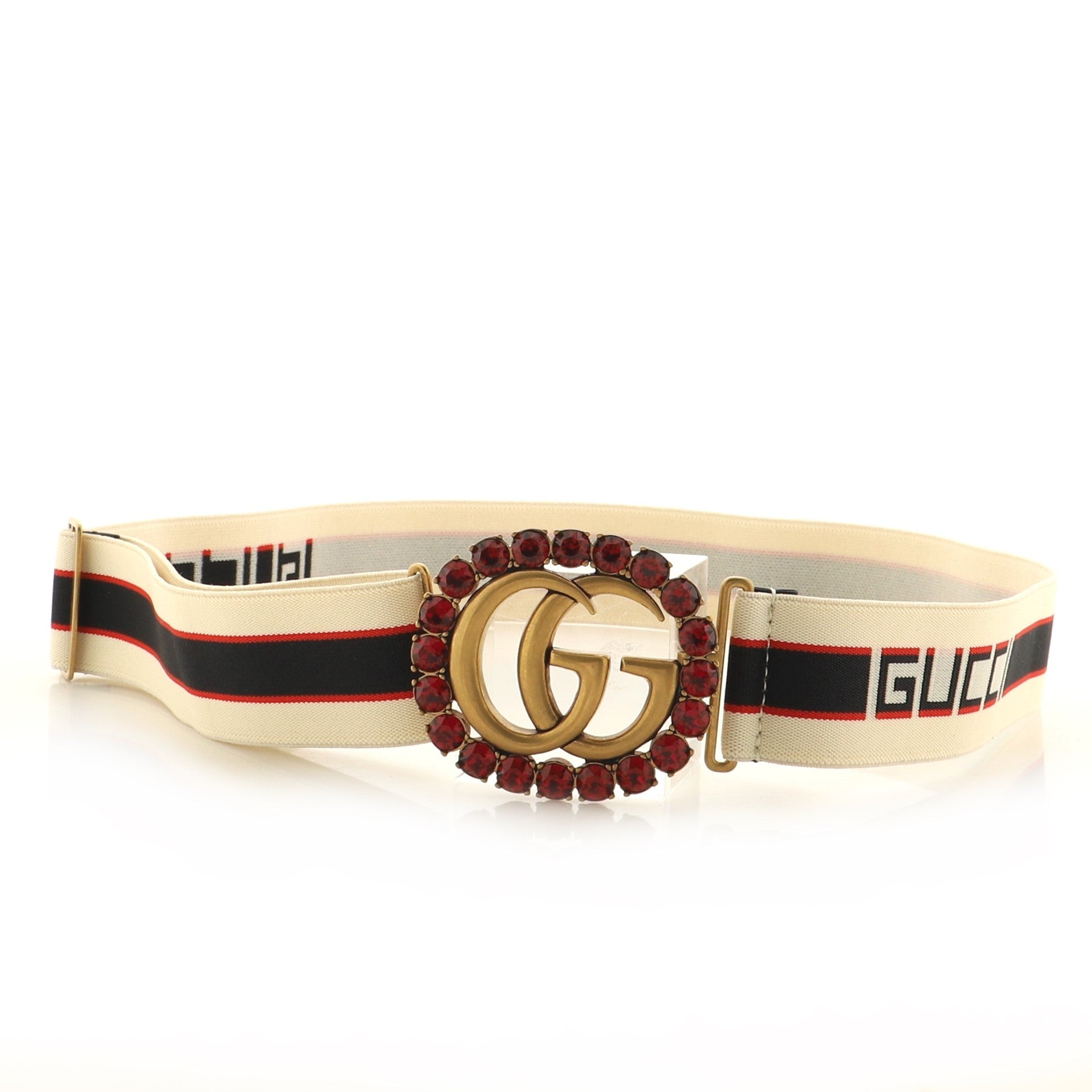 GG Belt Elastic with Metal and Crystals 95