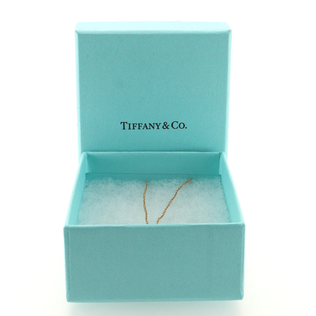 Key Pendant Necklace 18K Rose Gold Mini