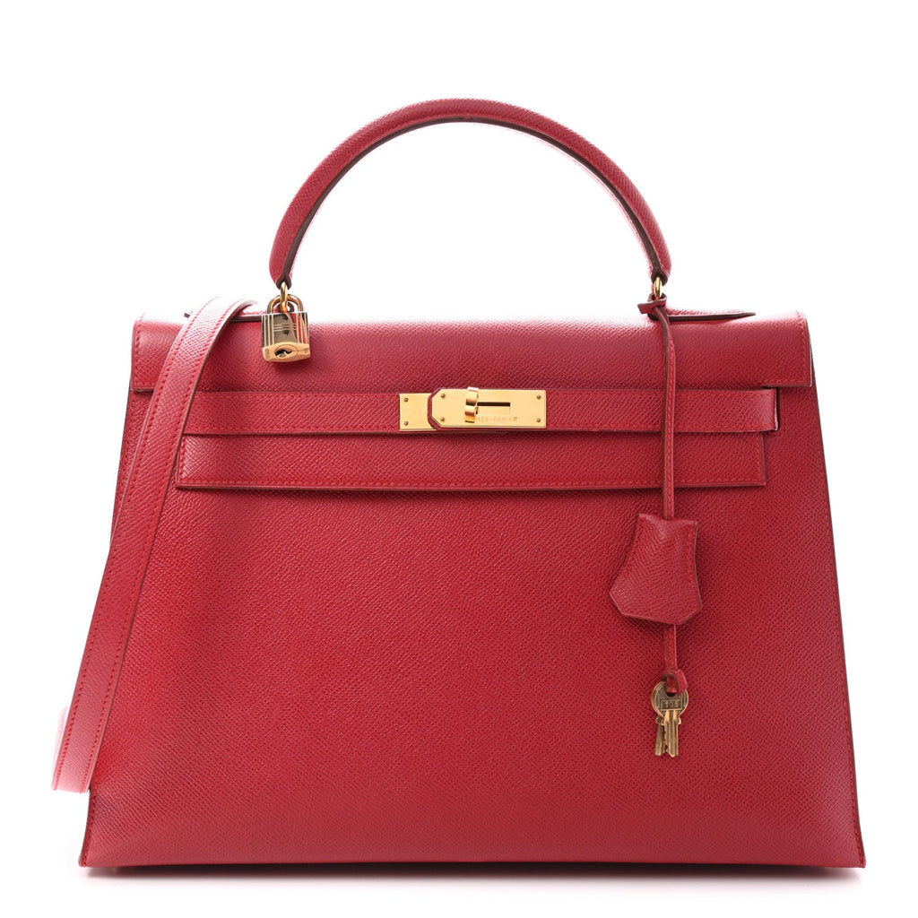 Epsom Kelly Sellier 32 Rouge Vif