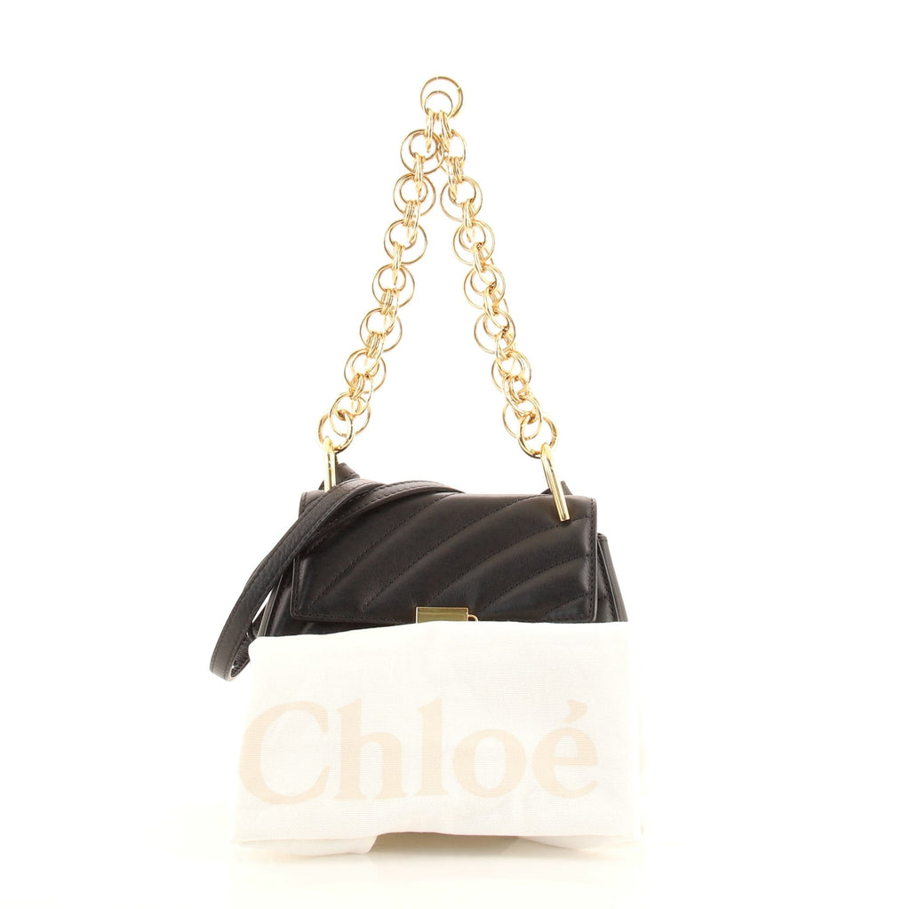 Drew Bijou Crossbody Bag Quilted Leather Mini