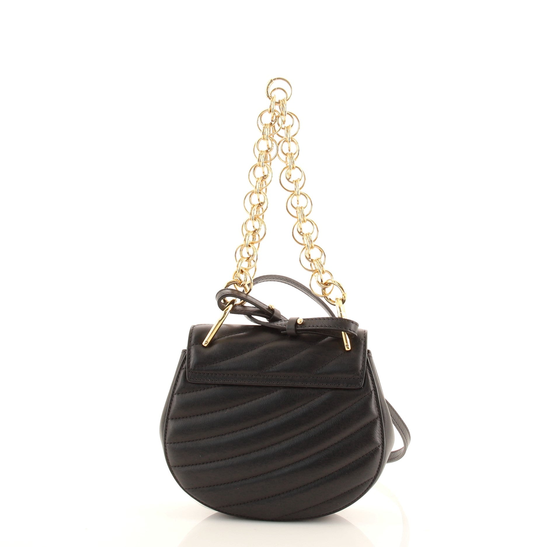 Drew Bijou Crossbody Bag Quilted Leather Mini