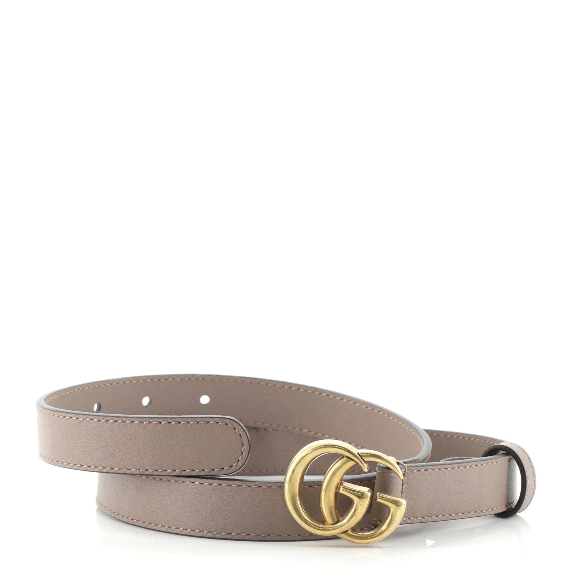 GG Marmont Belt Leather Thin 70