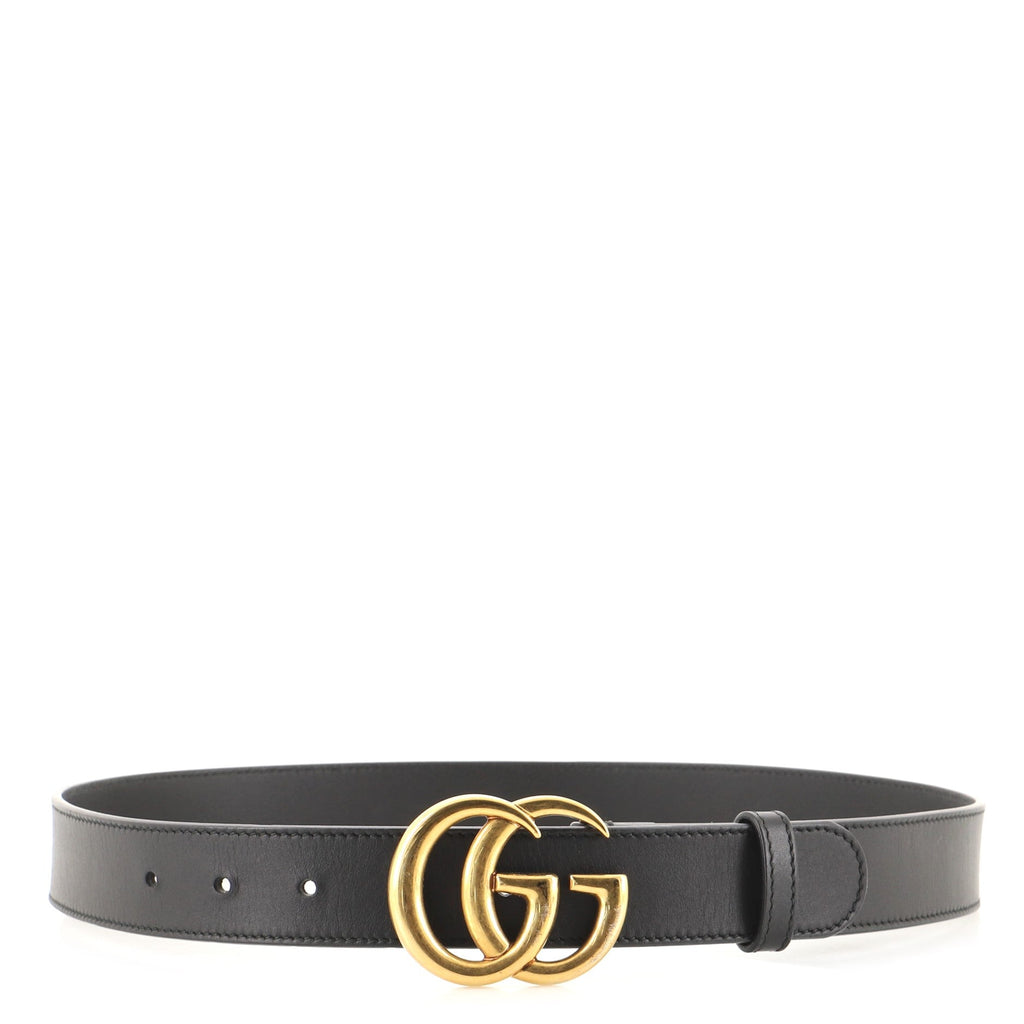 GG Marmont Belt Leather Medium 75