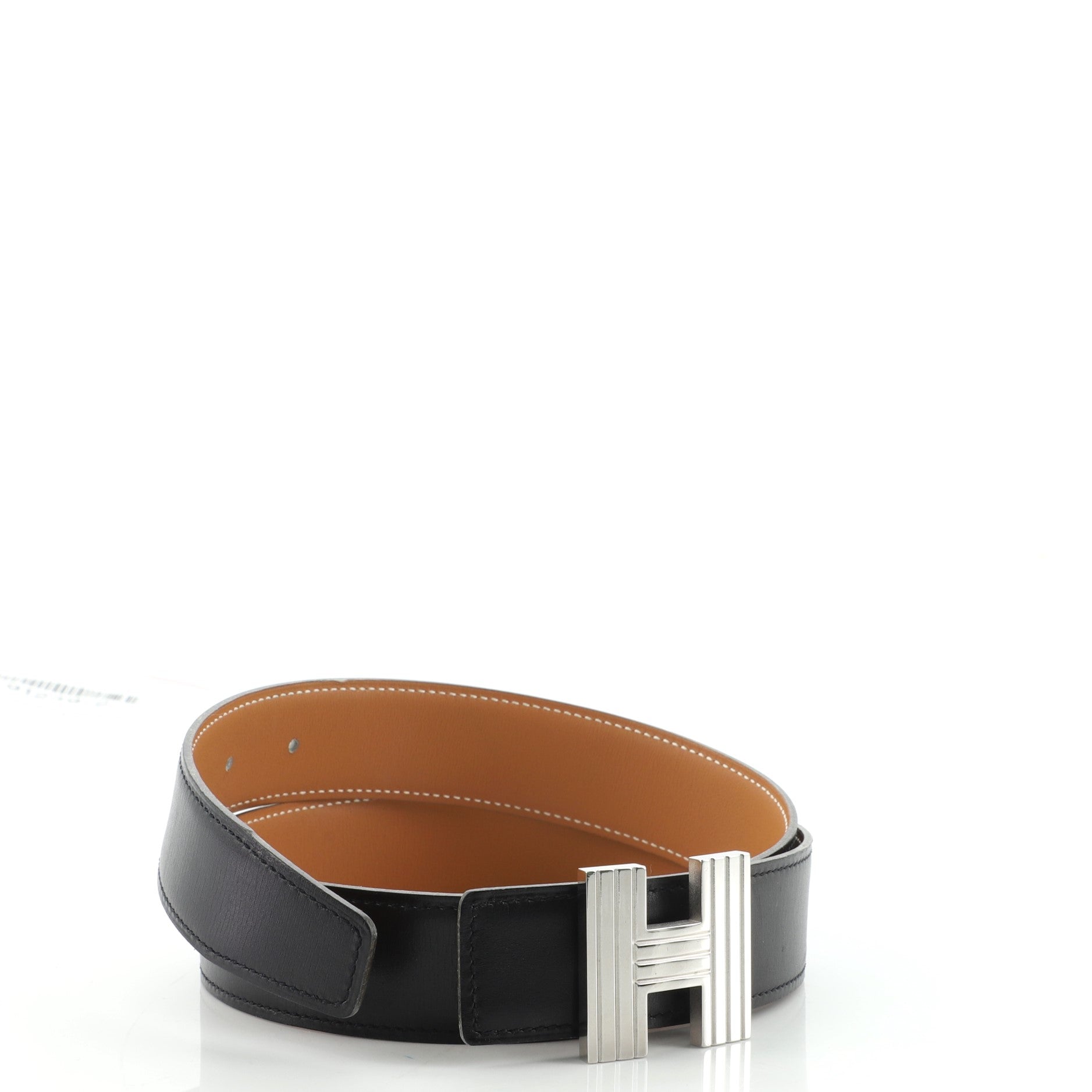 Cadena H Reversible Belt Leather Thin 70