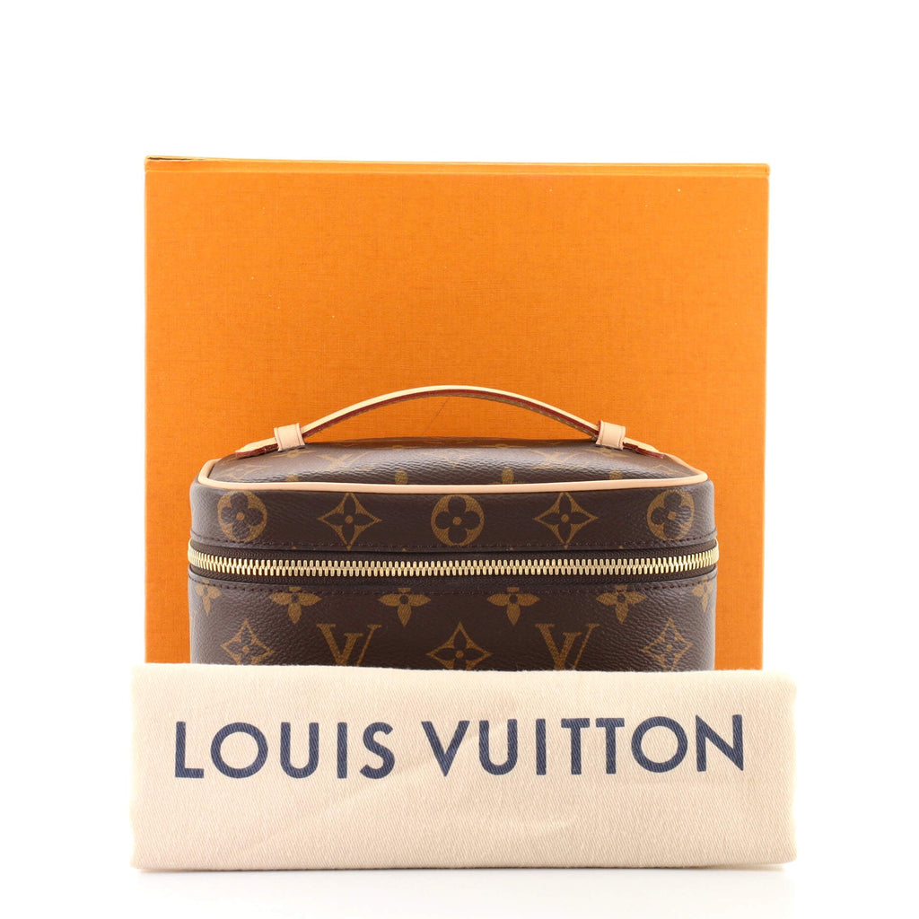 Nice Vanity Case Monogram Canvas Mini