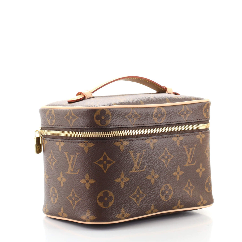 Nice Vanity Case Monogram Canvas Mini