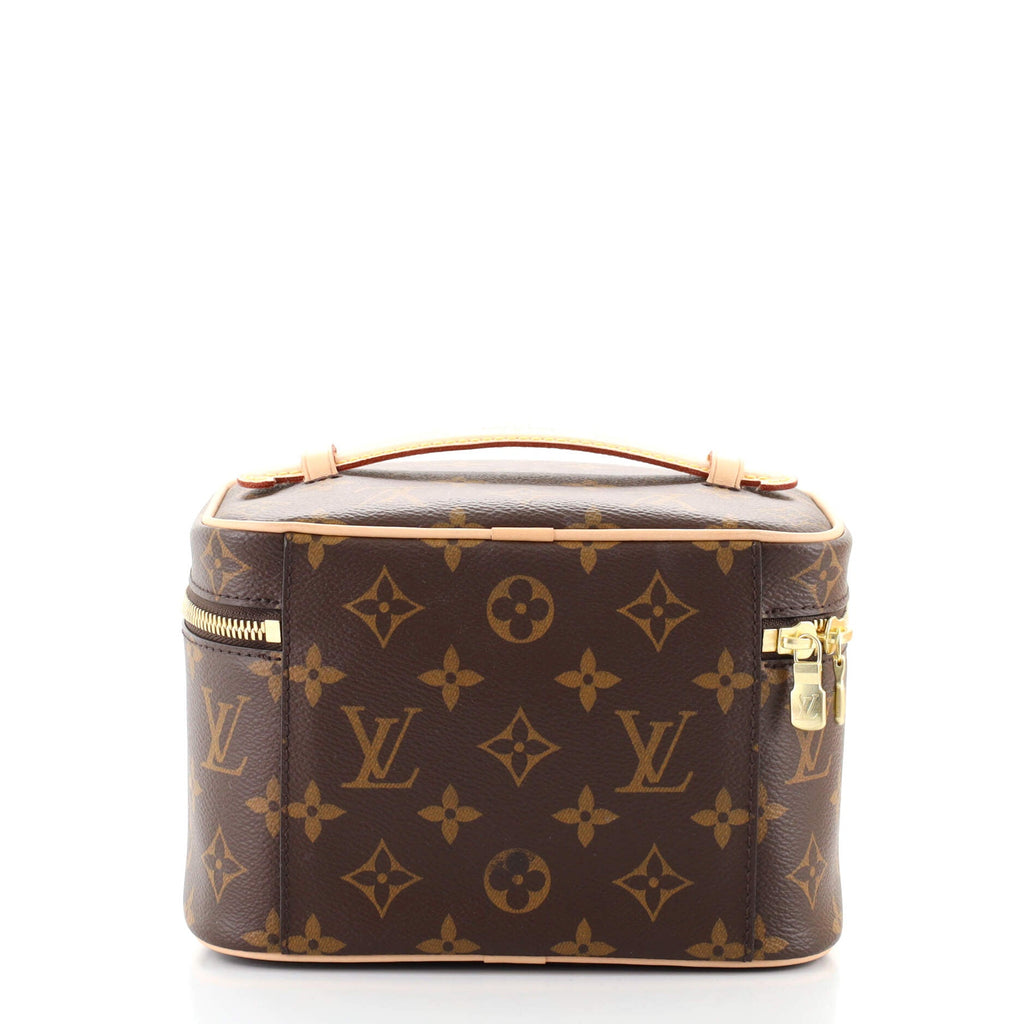 Nice Vanity Case Monogram Canvas Mini