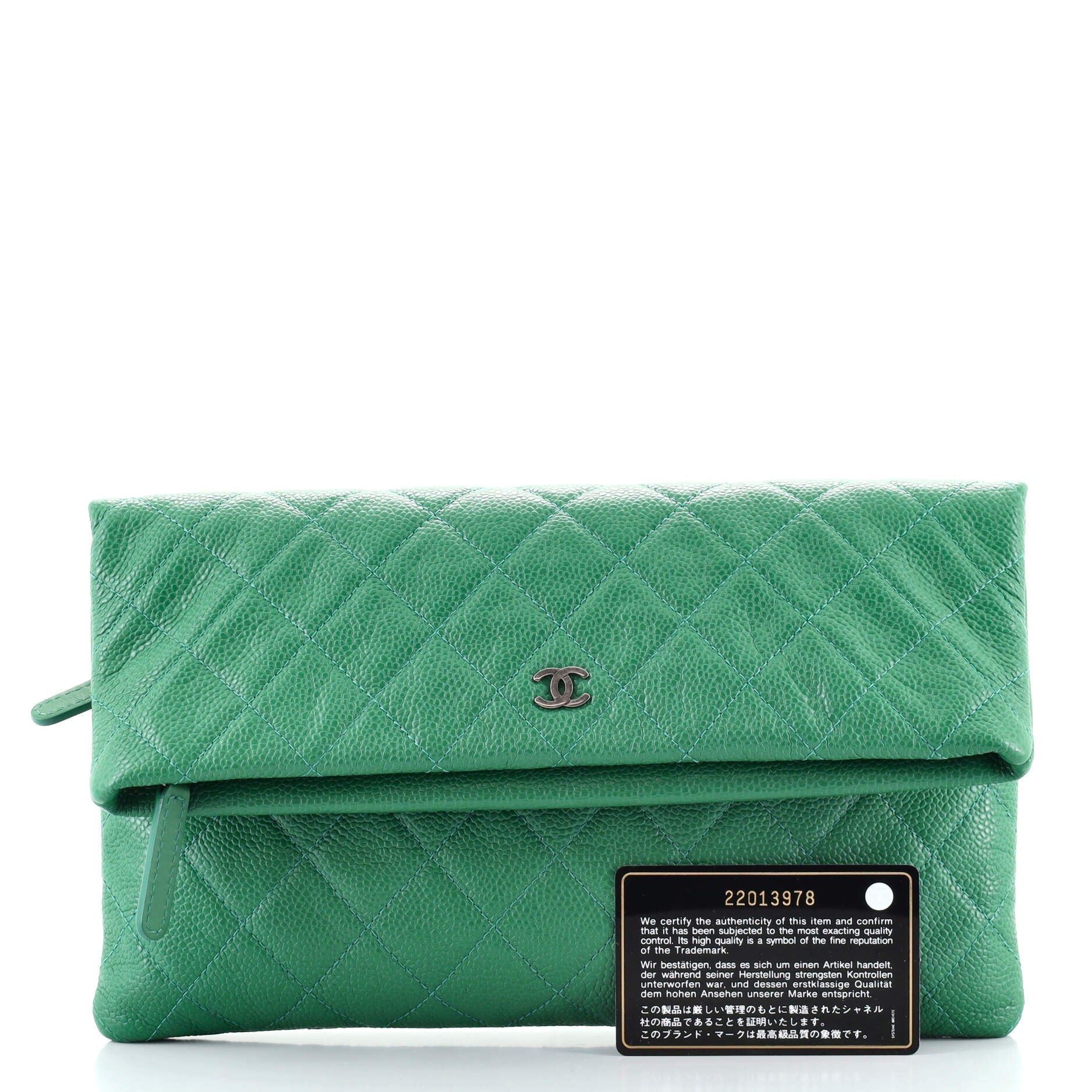 Beauty CC Clutch Quilted Caviar