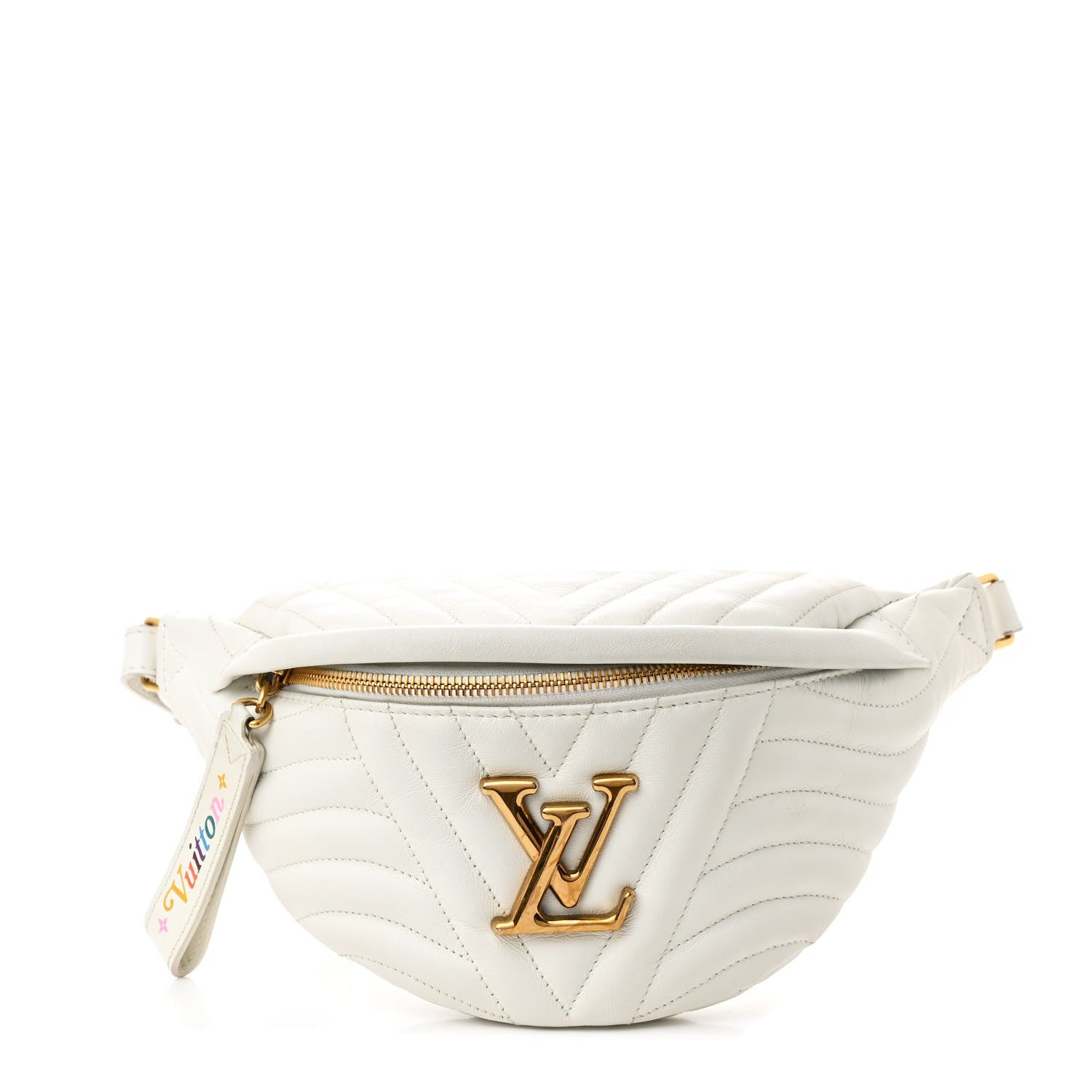 Calfskin New Wave Bumbag Snow