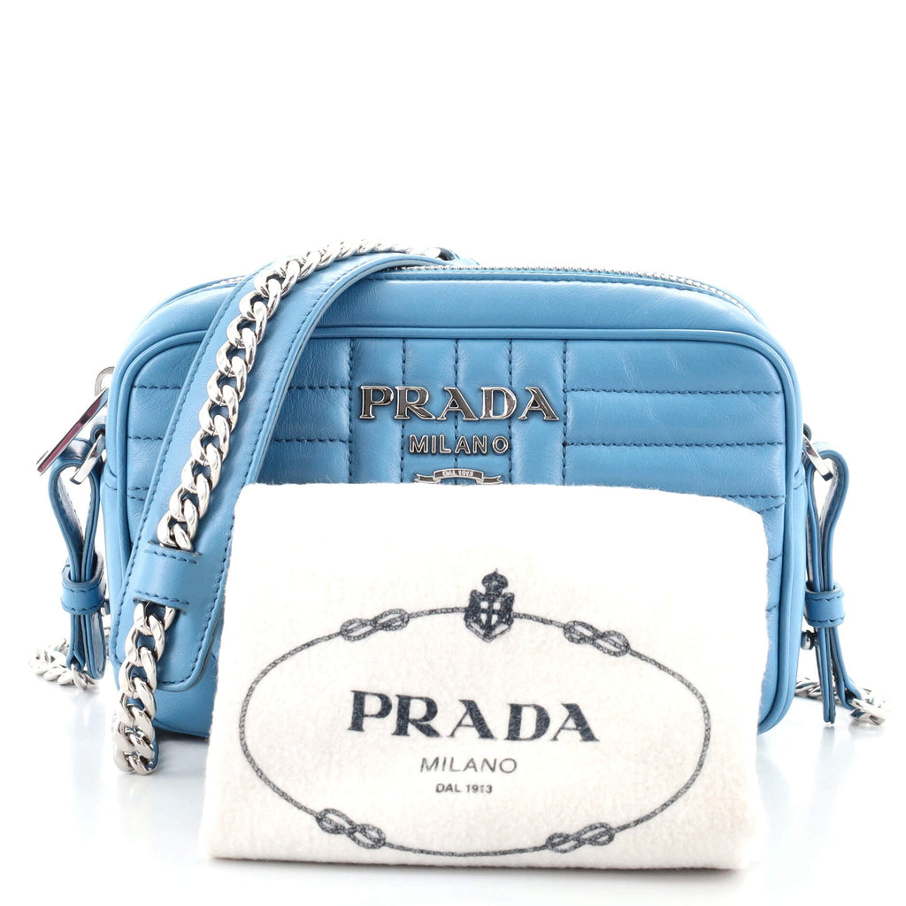 Camera Bag Diagramme Quilted Leather Mini