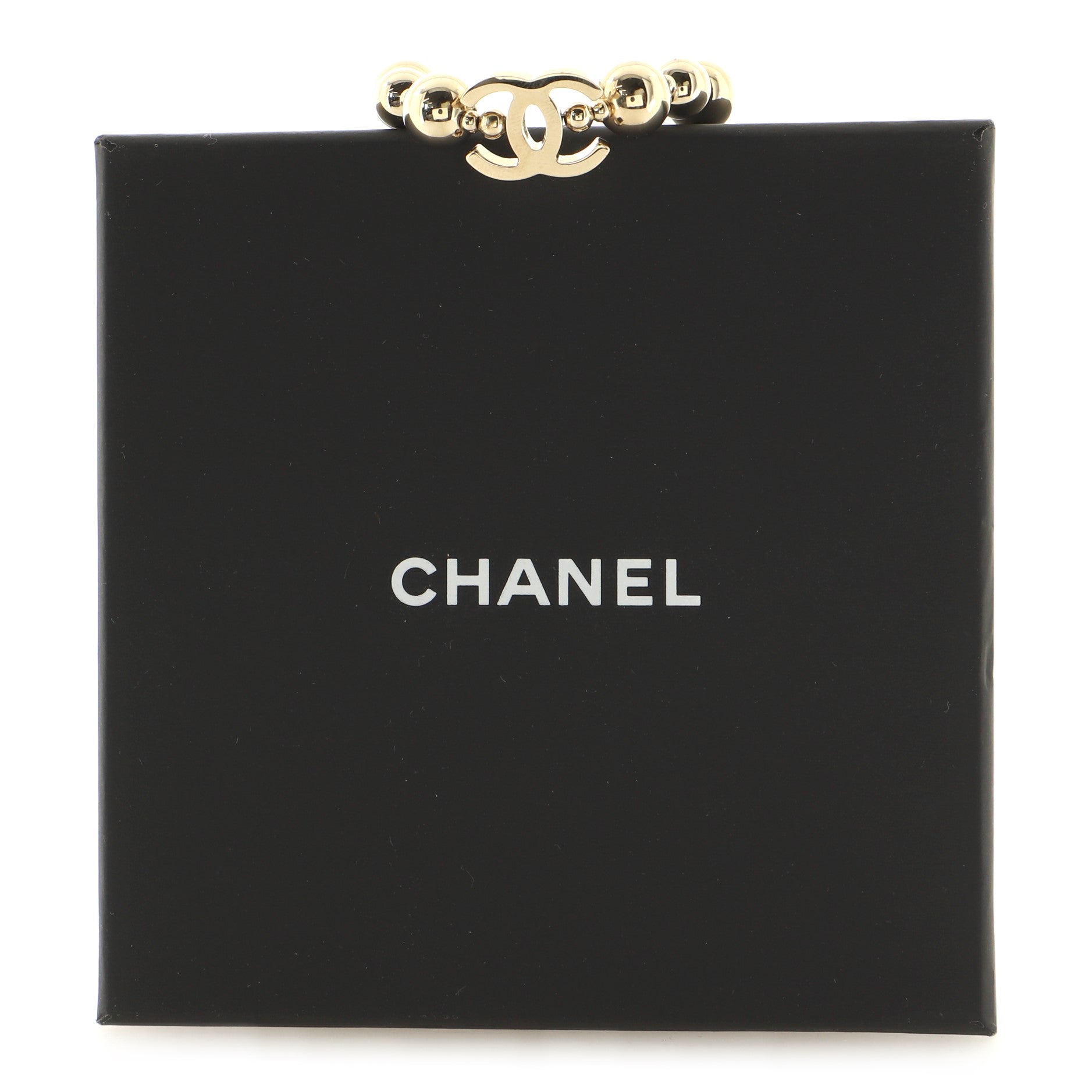 CC Beaded Bracelet Metal