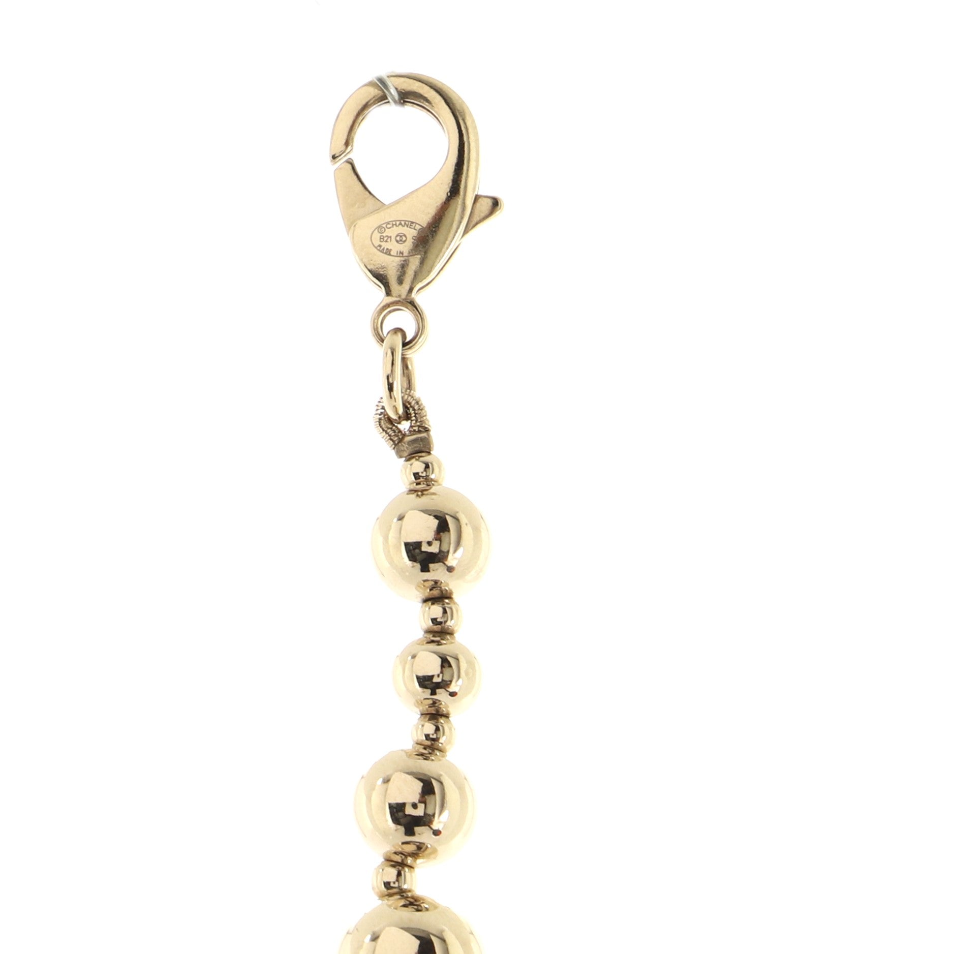 CC Beaded Bracelet Metal