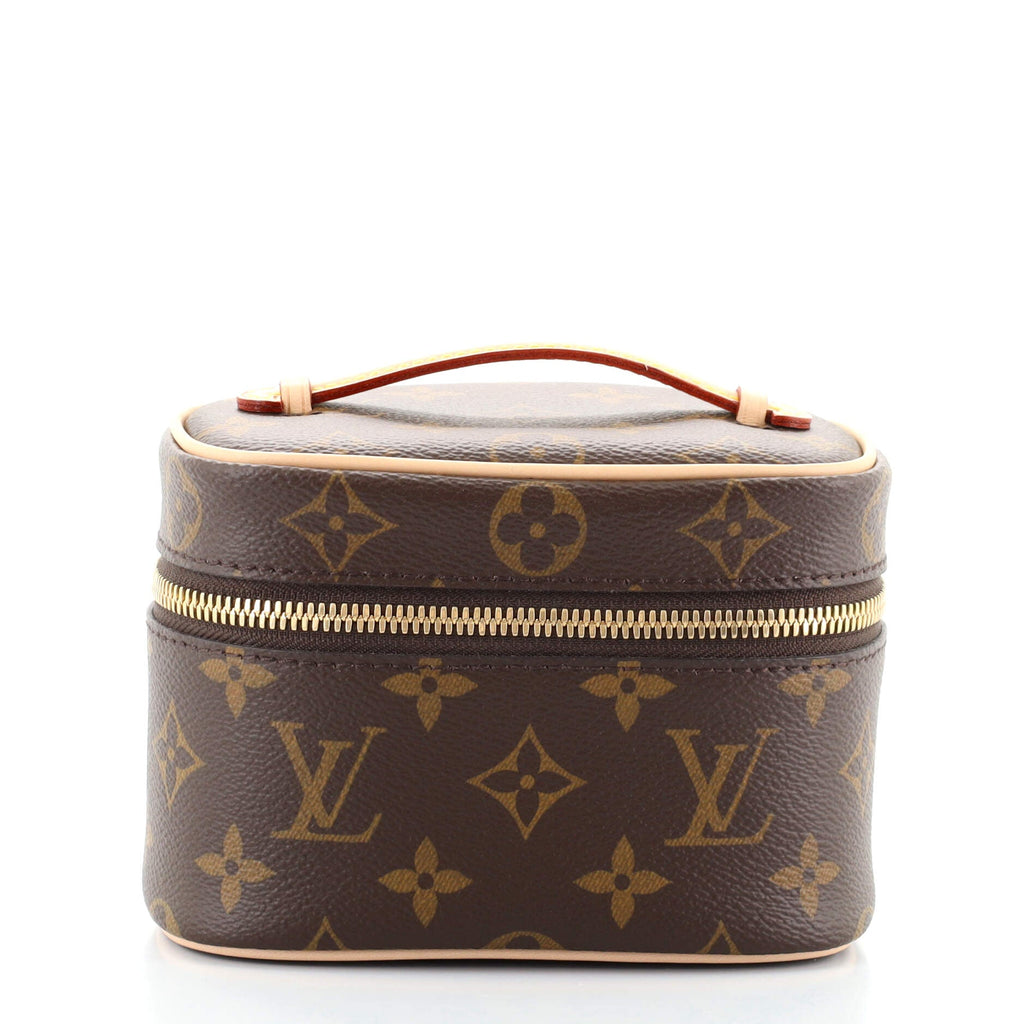 Nice Vanity Case Monogram Canvas Nano