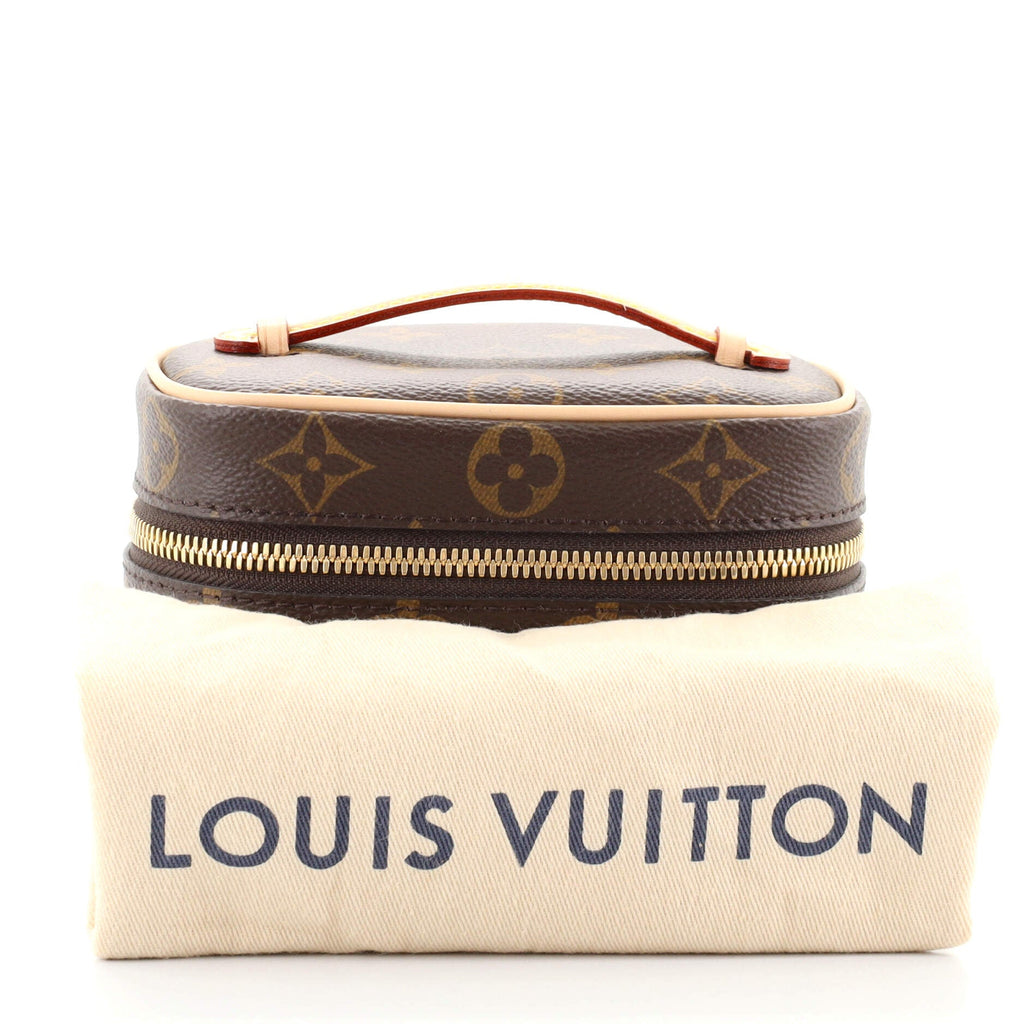 Nice Vanity Case Monogram Canvas Nano