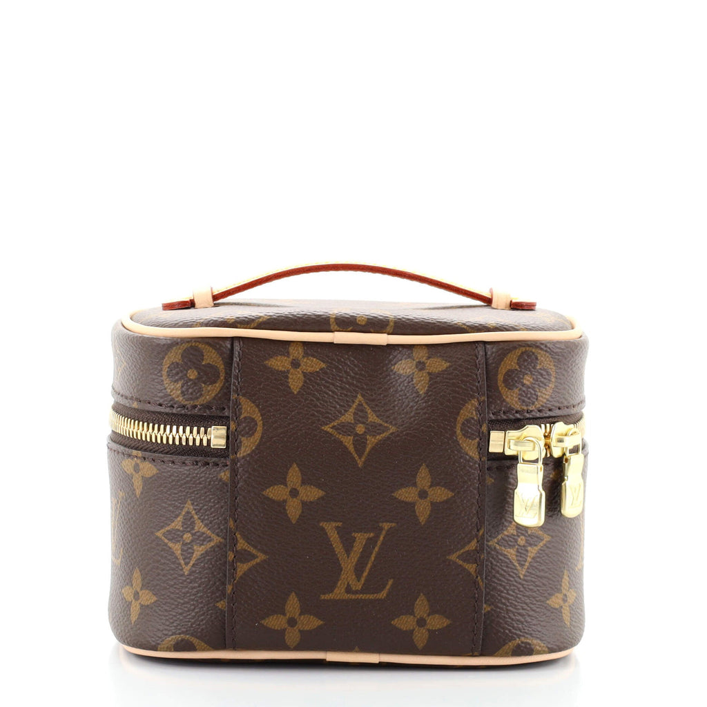 Nice Vanity Case Monogram Canvas Nano