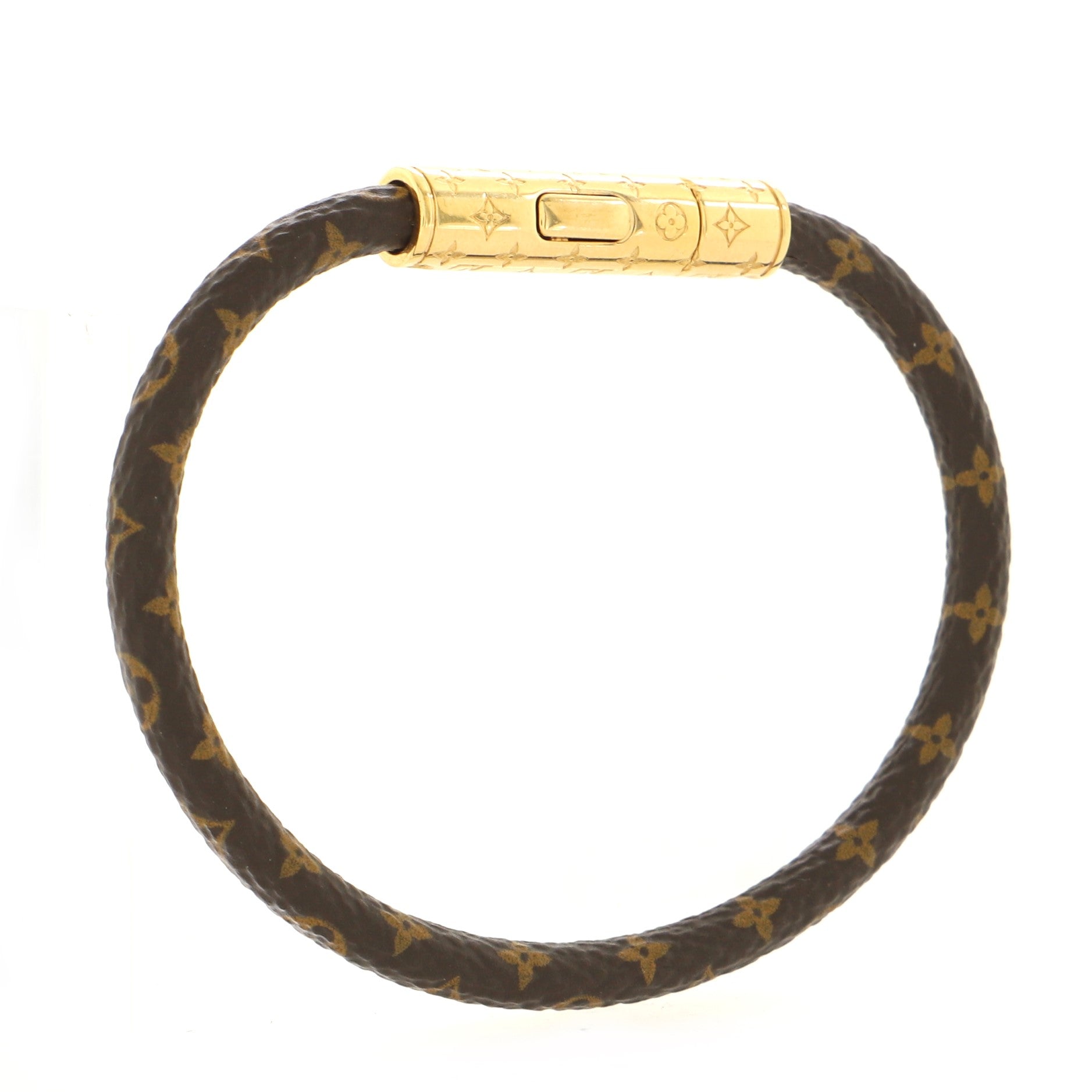 LV Confidential Bracelet Monogram Canvas with Metal