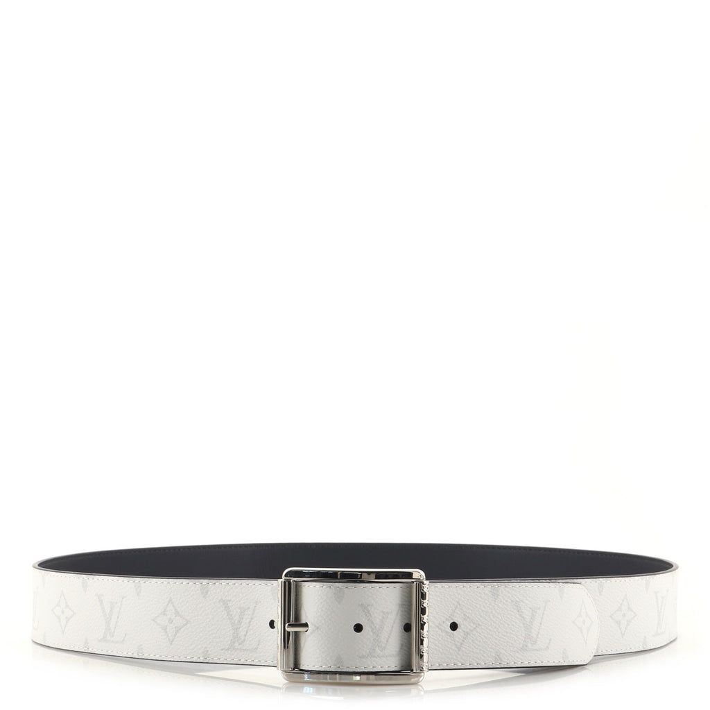 Reverso Reversible Belt Monogram Canvas and Leather Wide 110