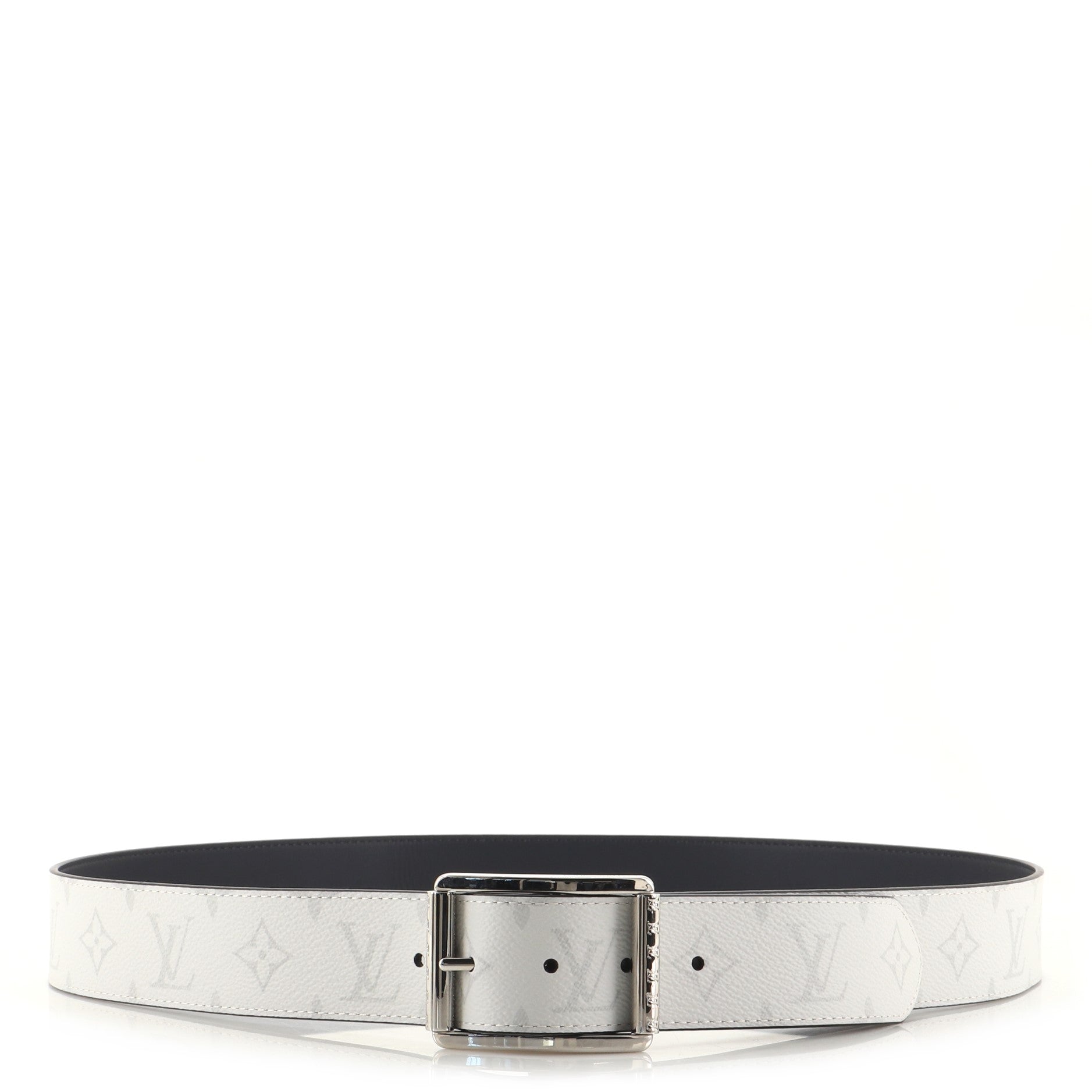 Reverso Reversible Belt Monogram Canvas and Leather Wide 110