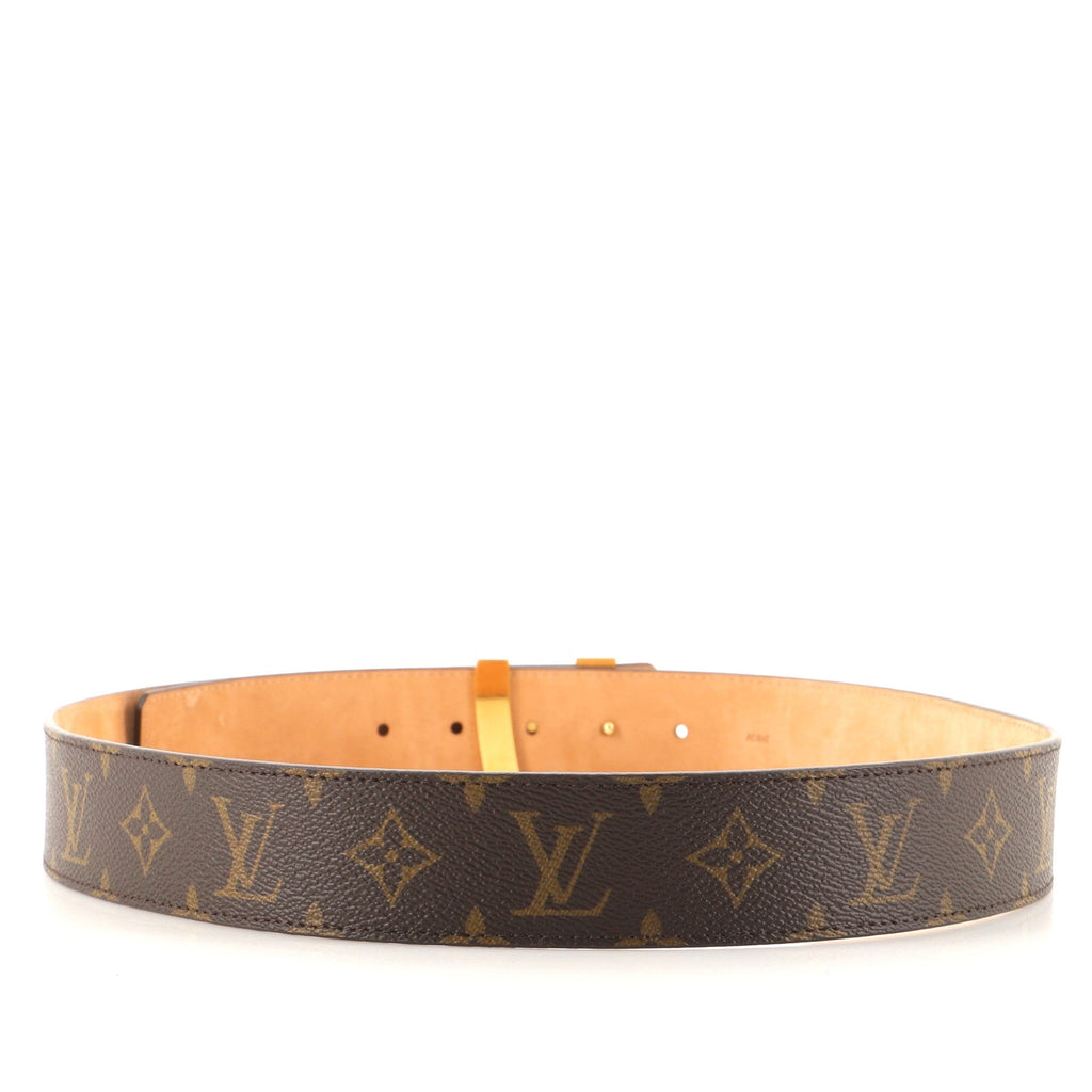 LV Initiales Belt Monogram Canvas Wide 95