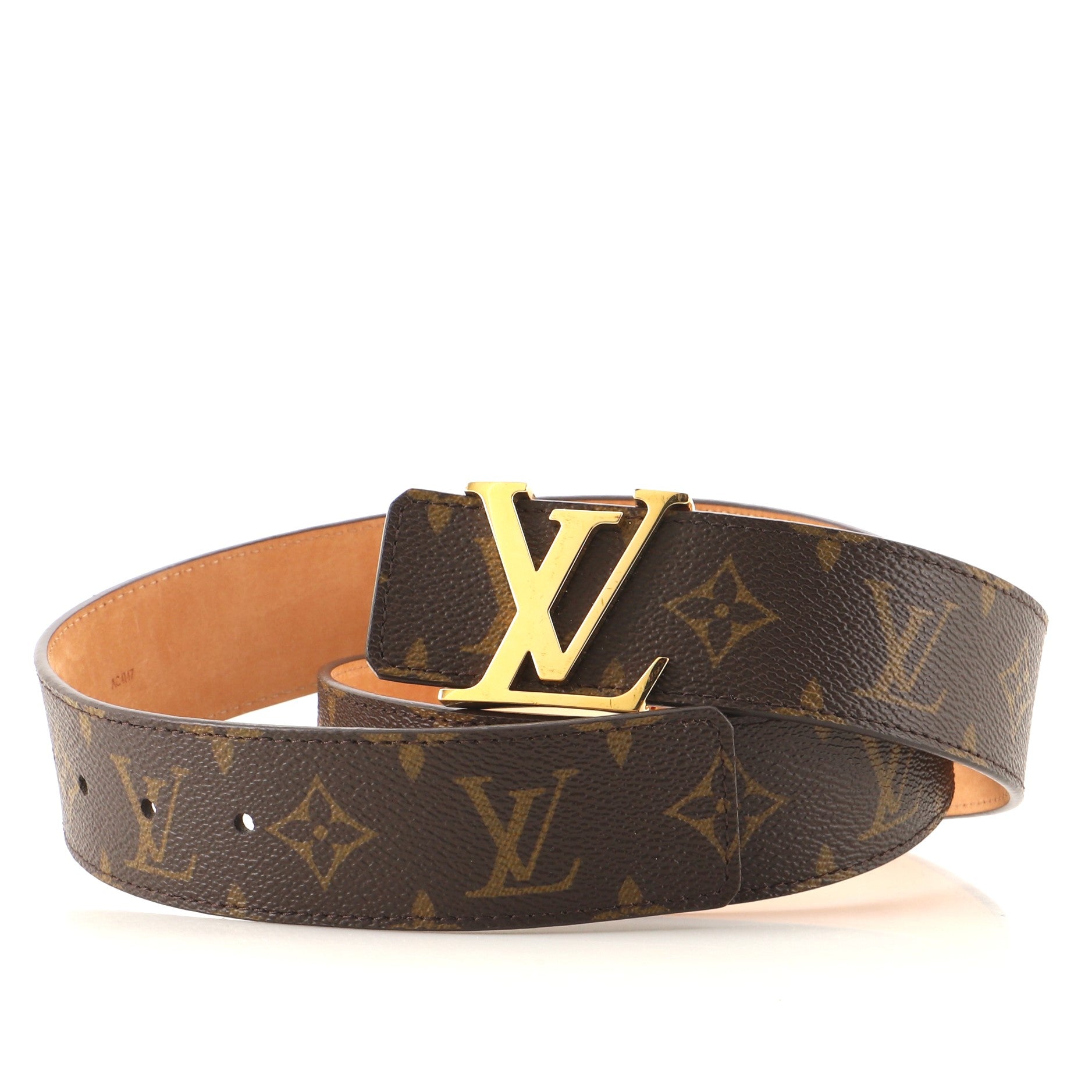 LV Initiales Belt Monogram Canvas Wide 95