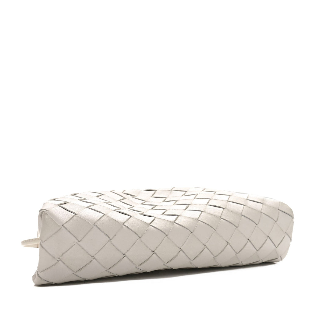 Nappa Intrecciato The Mini Pouch Chalk