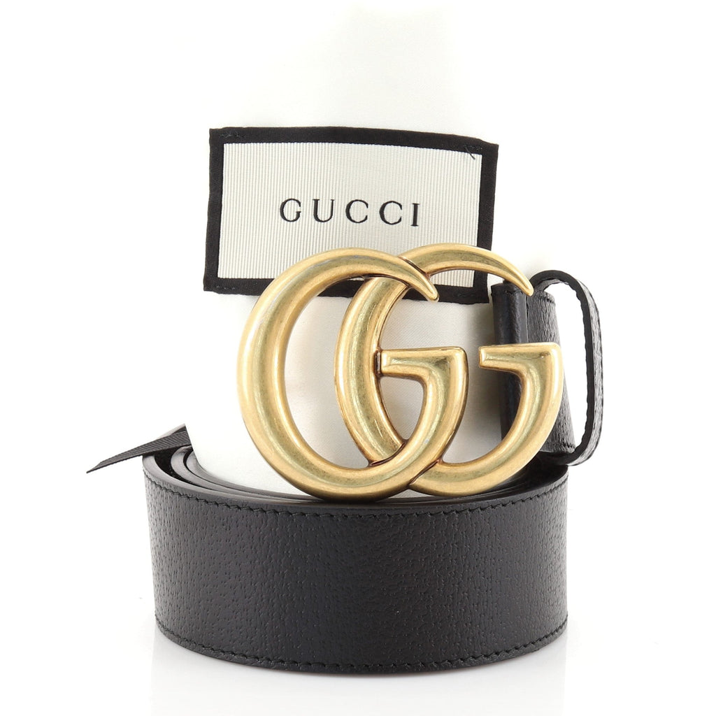 GG Marmont Belt Leather Wide 85