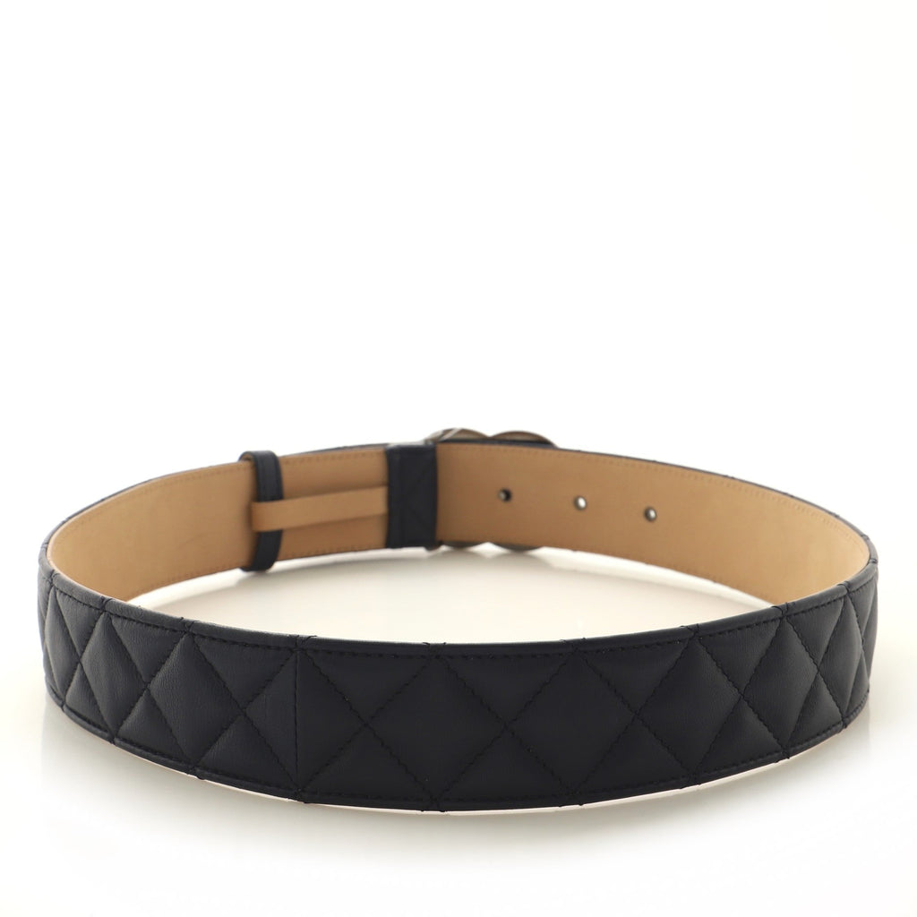 CC Belt Quilted Lambskin Medium 75