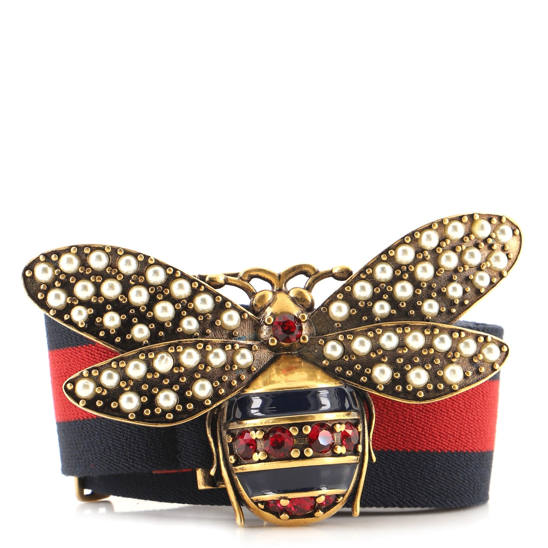 Queen Margaret Bee Belt Canvas Wide 85