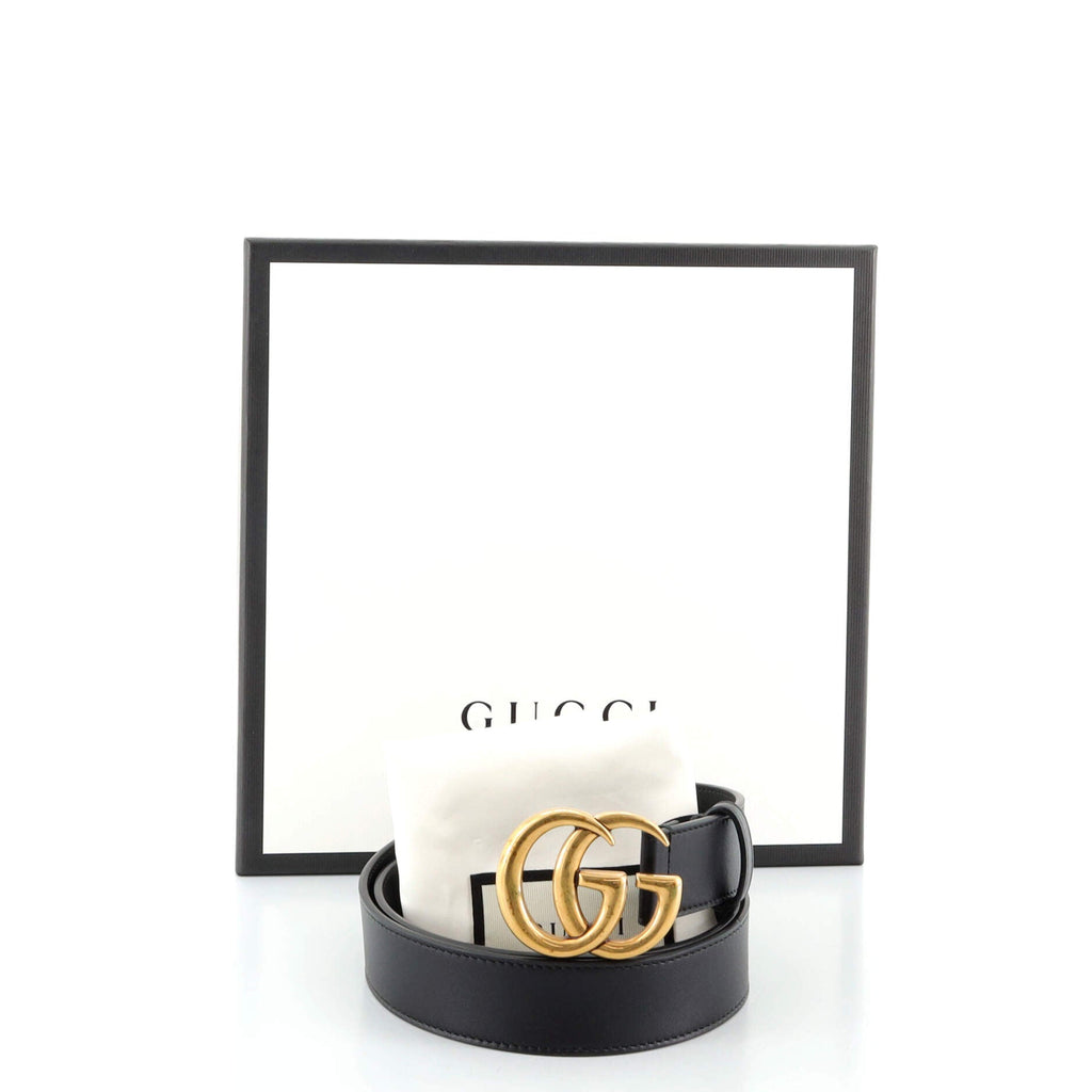 GG Marmont Belt Leather Medium 90