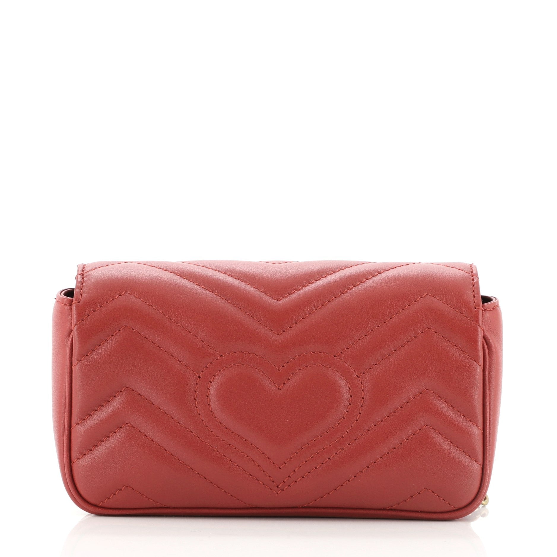 GG Marmont Flap Bag Matelasse Leather Super Mini