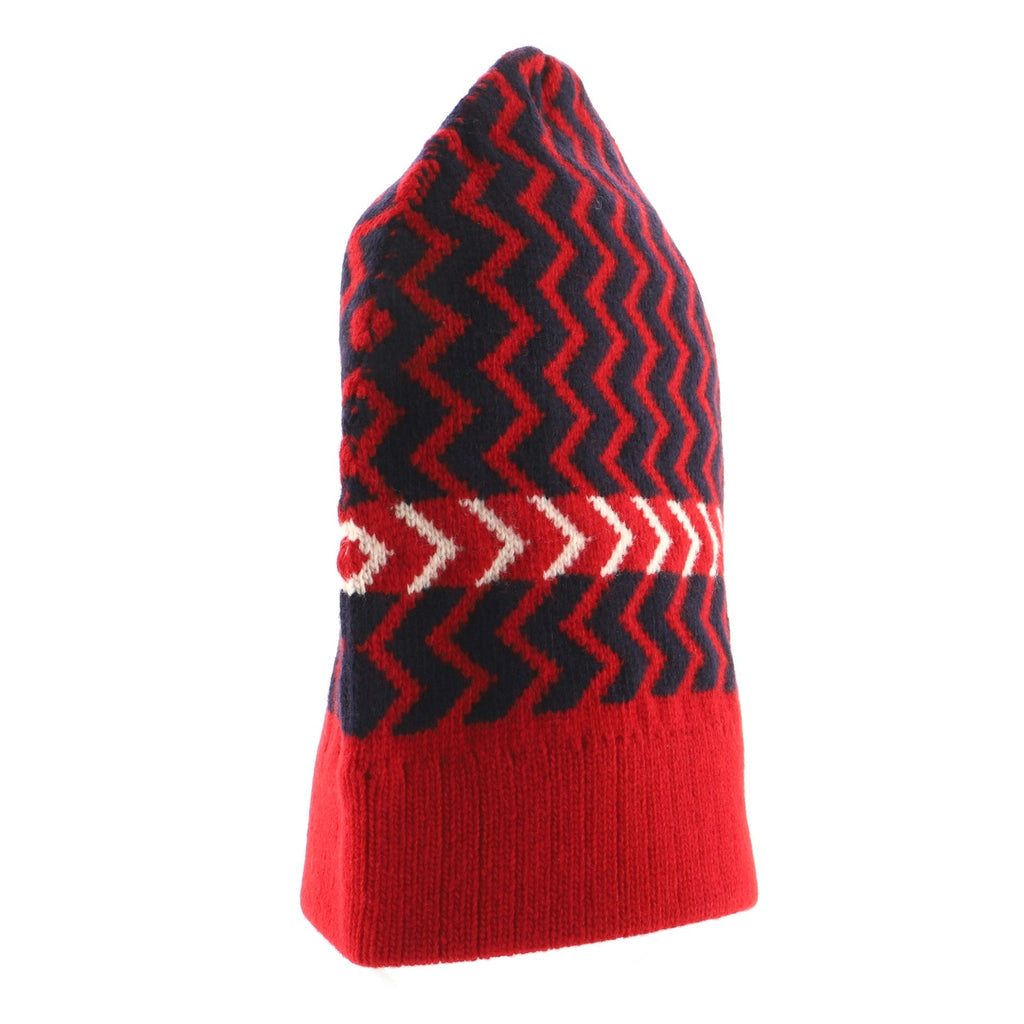 Zaggede Beanie Wool Medium
