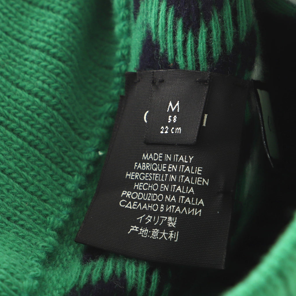 Zaggede Beanie Wool Medium
