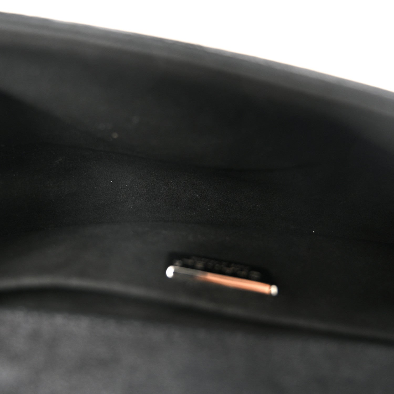 Patent Iridescent Calfskin Sequin Medium Boy Flap Bag Black