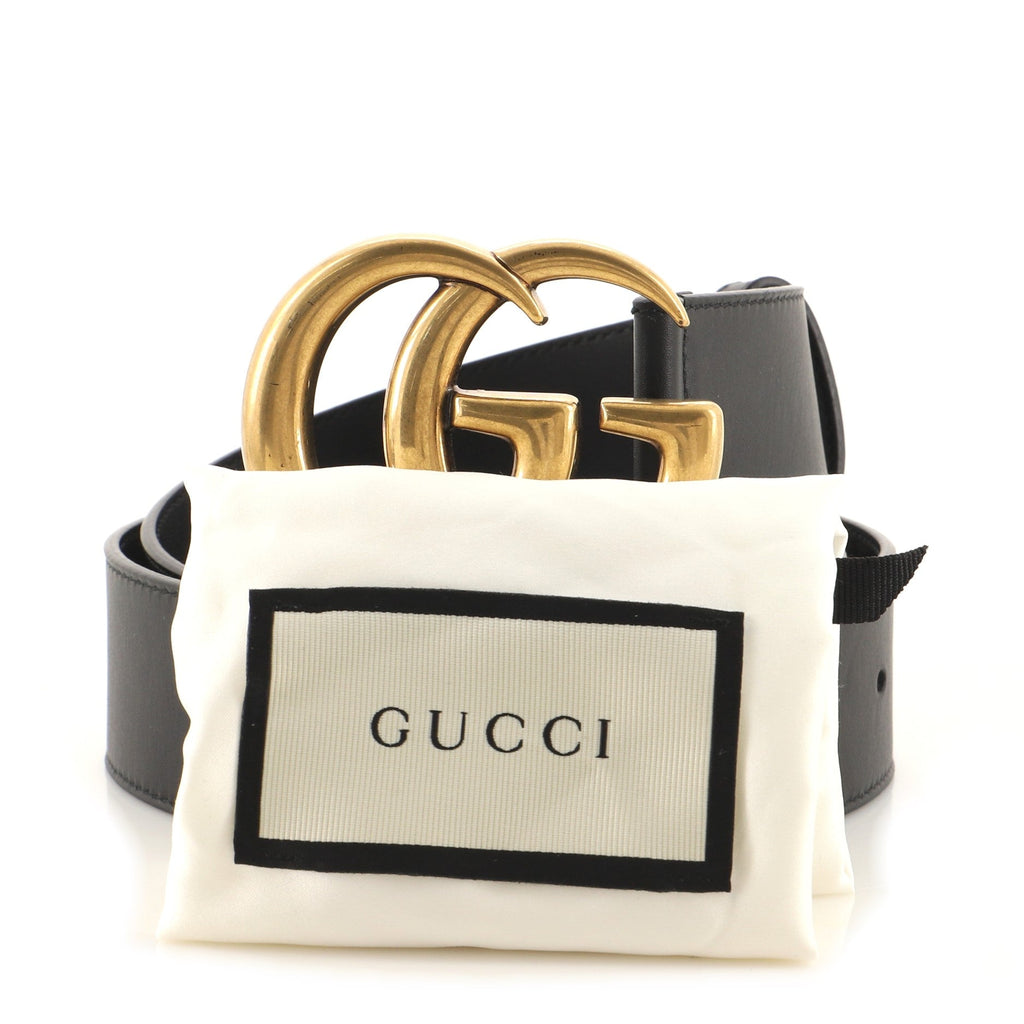 GG Marmont Belt Leather Wide 85