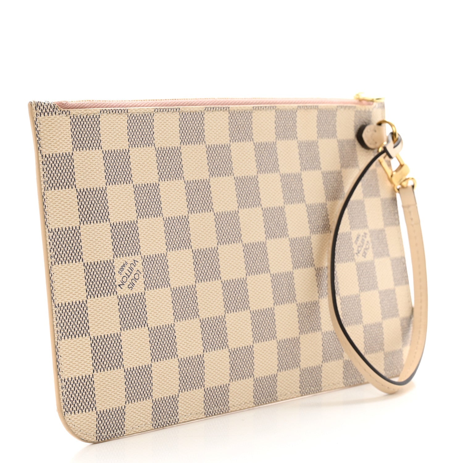 Damier Azur Neverfull MM GM Pochette Rose Ballerine