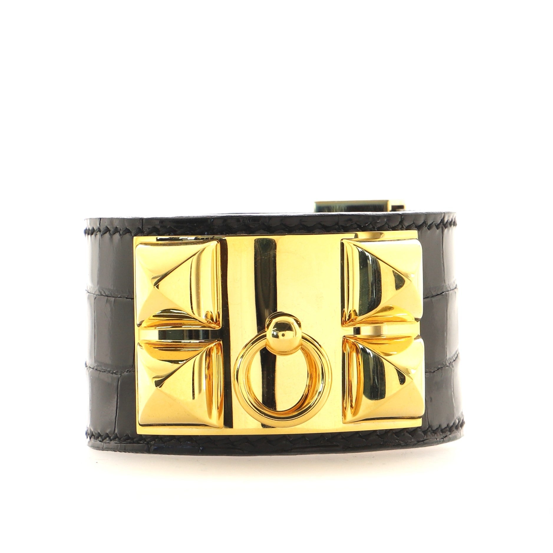 Collier de Chien Bracelet Porosus Crocodile