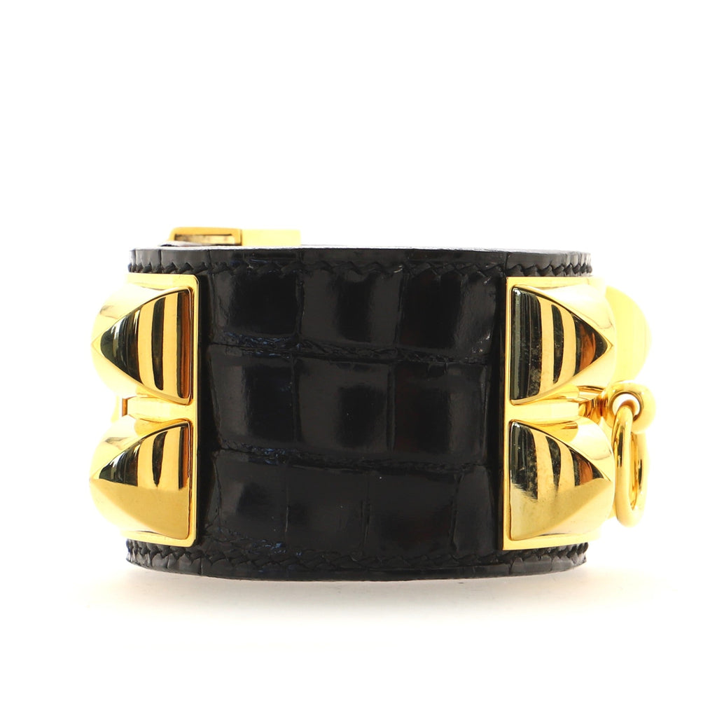 Collier de Chien Bracelet Porosus Crocodile