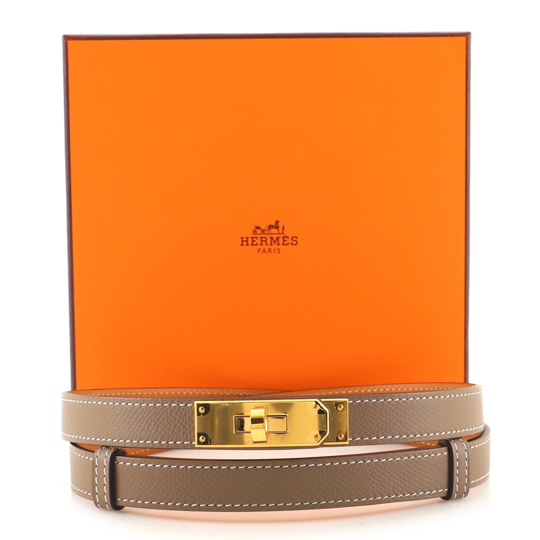 Kelly Belt Leather Thin 95
