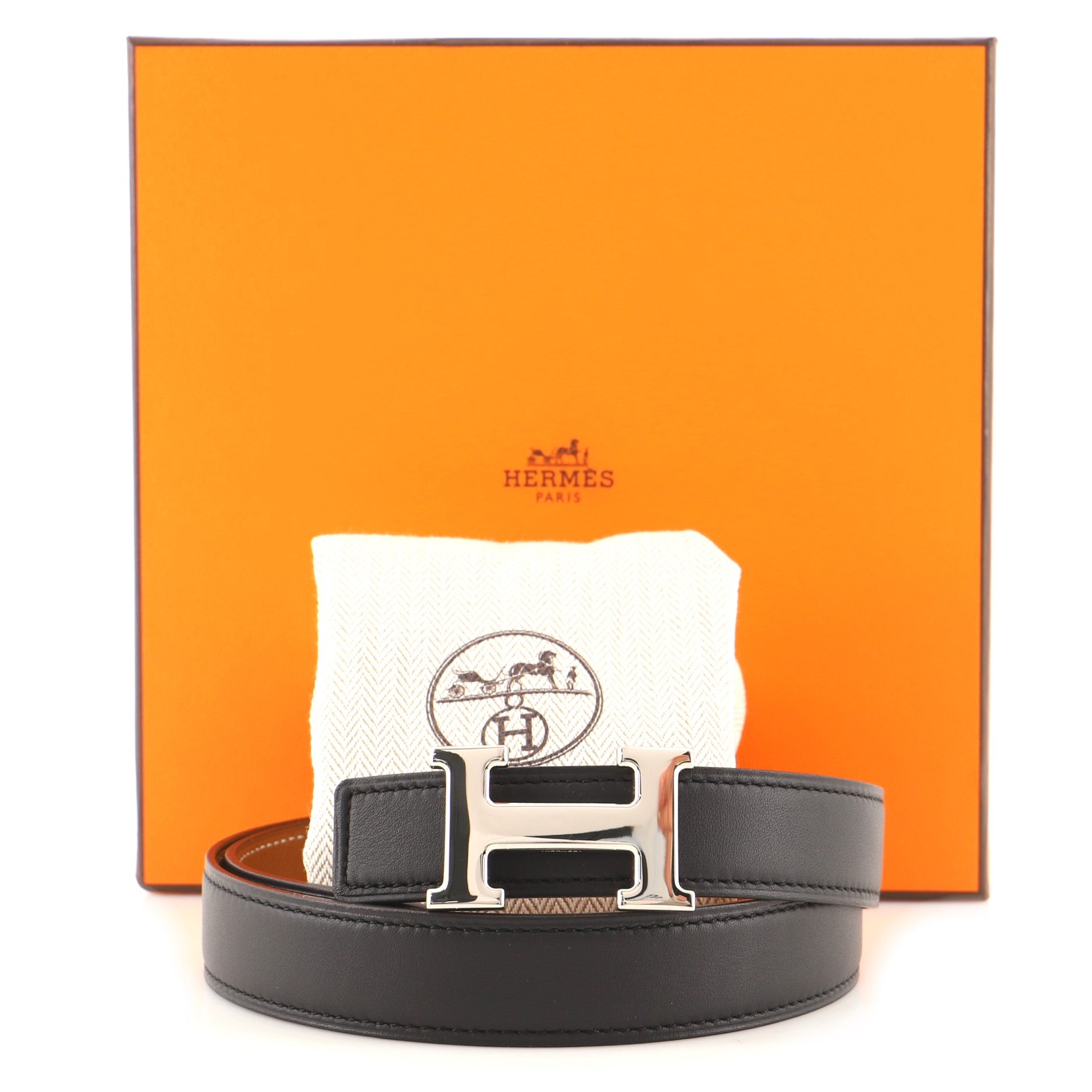 Constance Reversible Belt Leather Thin 70