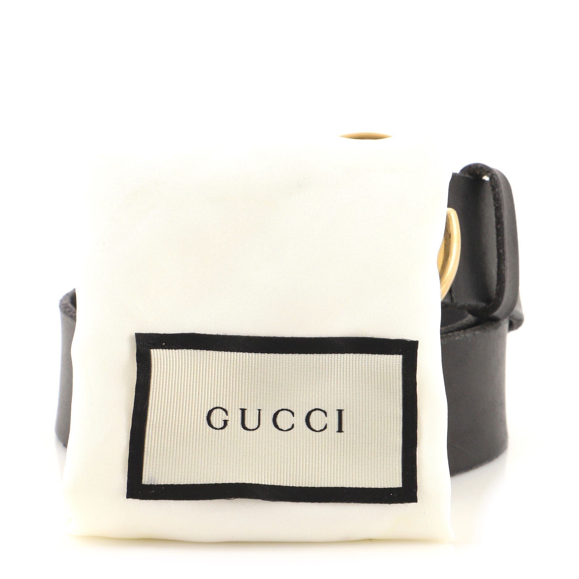 GG Marmont Belt Leather Wide 80