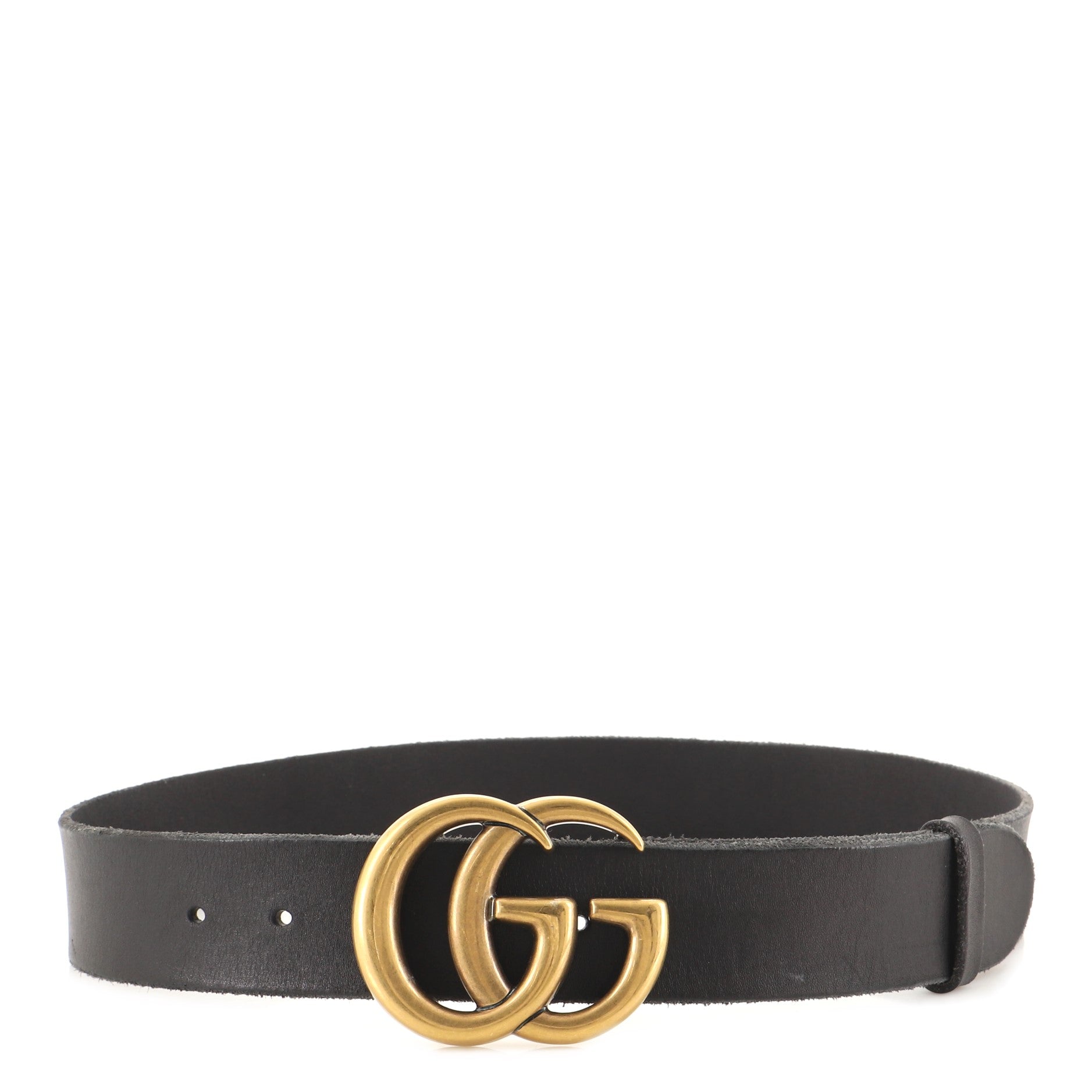 GG Marmont Belt Leather Wide 80