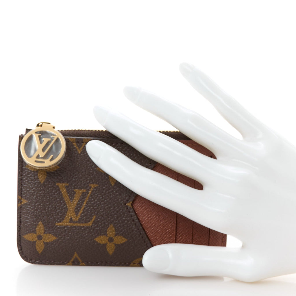 Monogram Zipped Romy  Holder