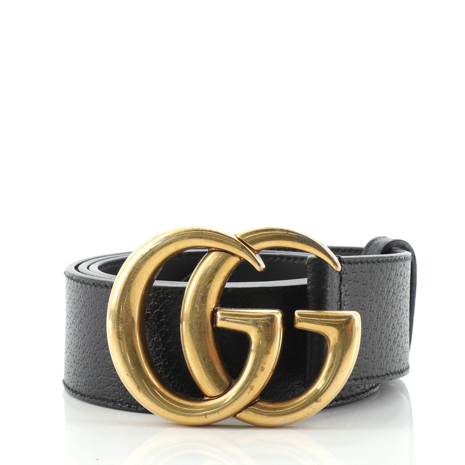 GG Marmont Belt Leather Wide 90