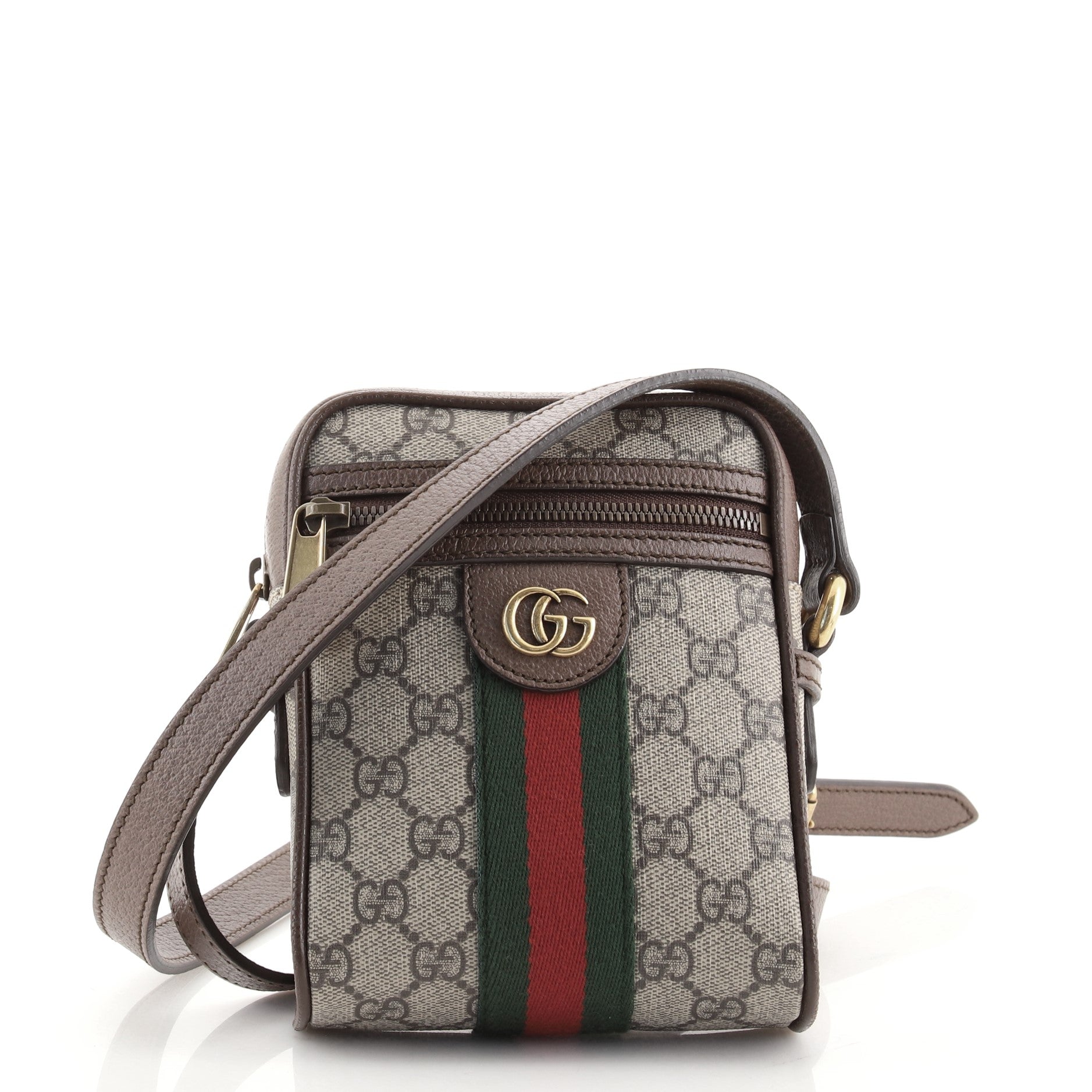 Ophidia Messenger Bag GG Coated Canvas Mini