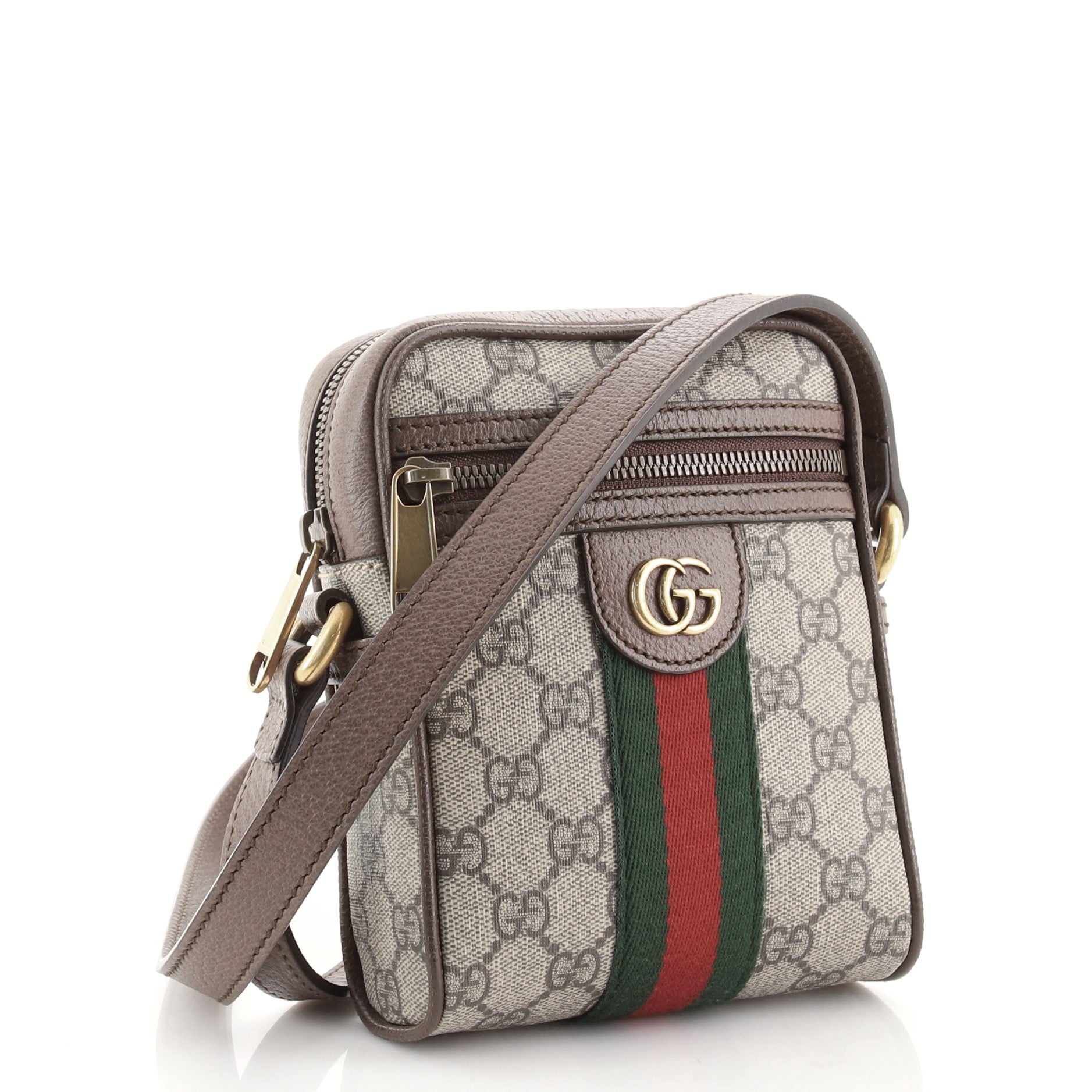 Ophidia Messenger Bag GG Coated Canvas Mini