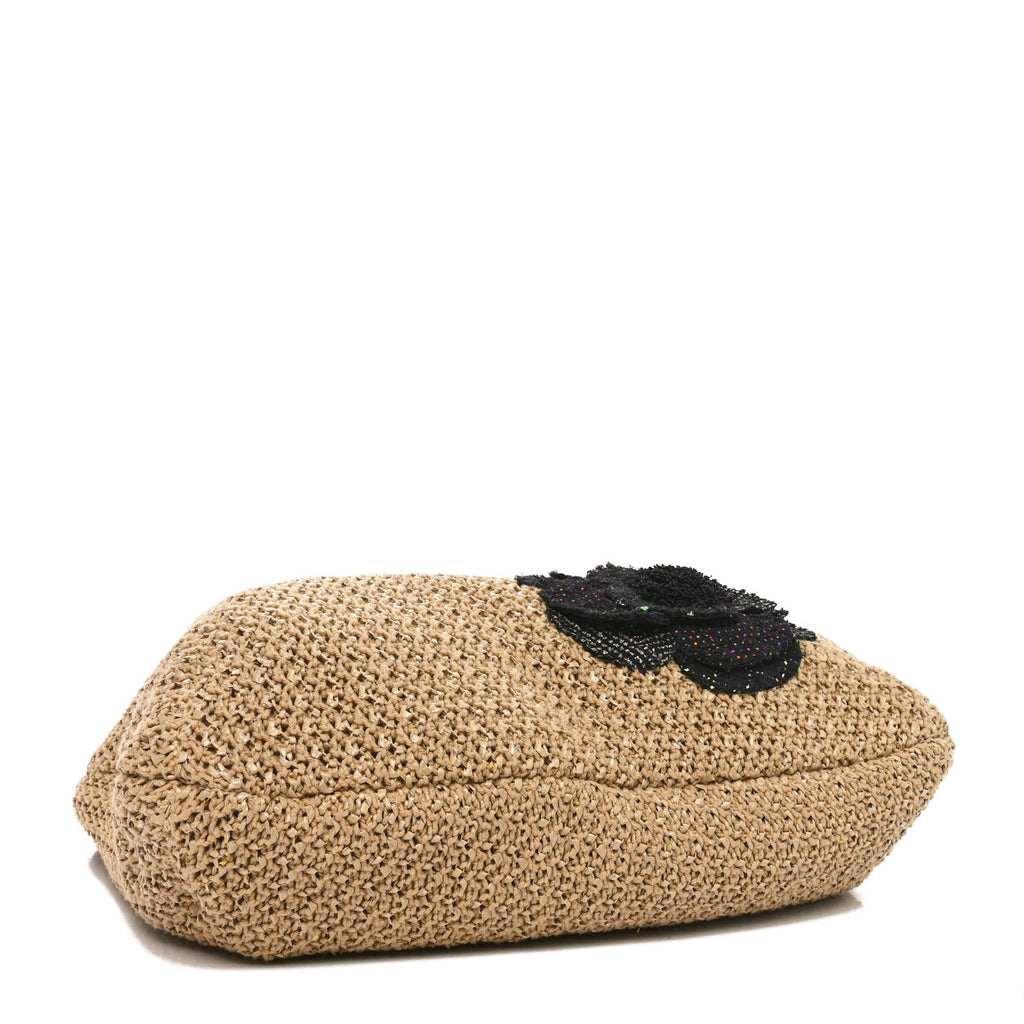 Tweed Woven Raffia Country Coco Hobo
