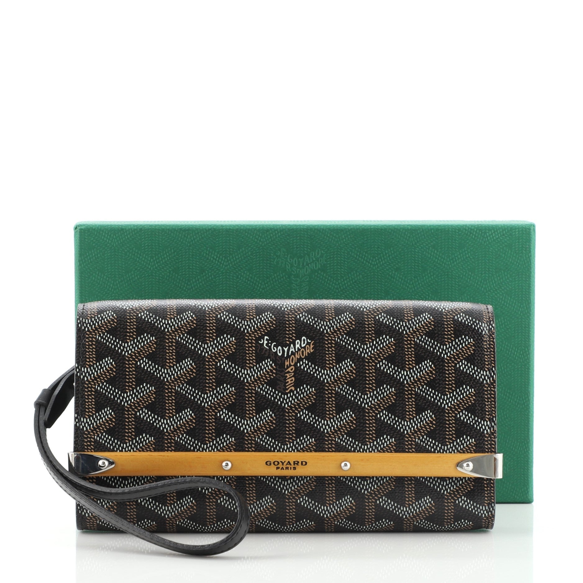Monte Carlo Clutch Coated Canvas Mini